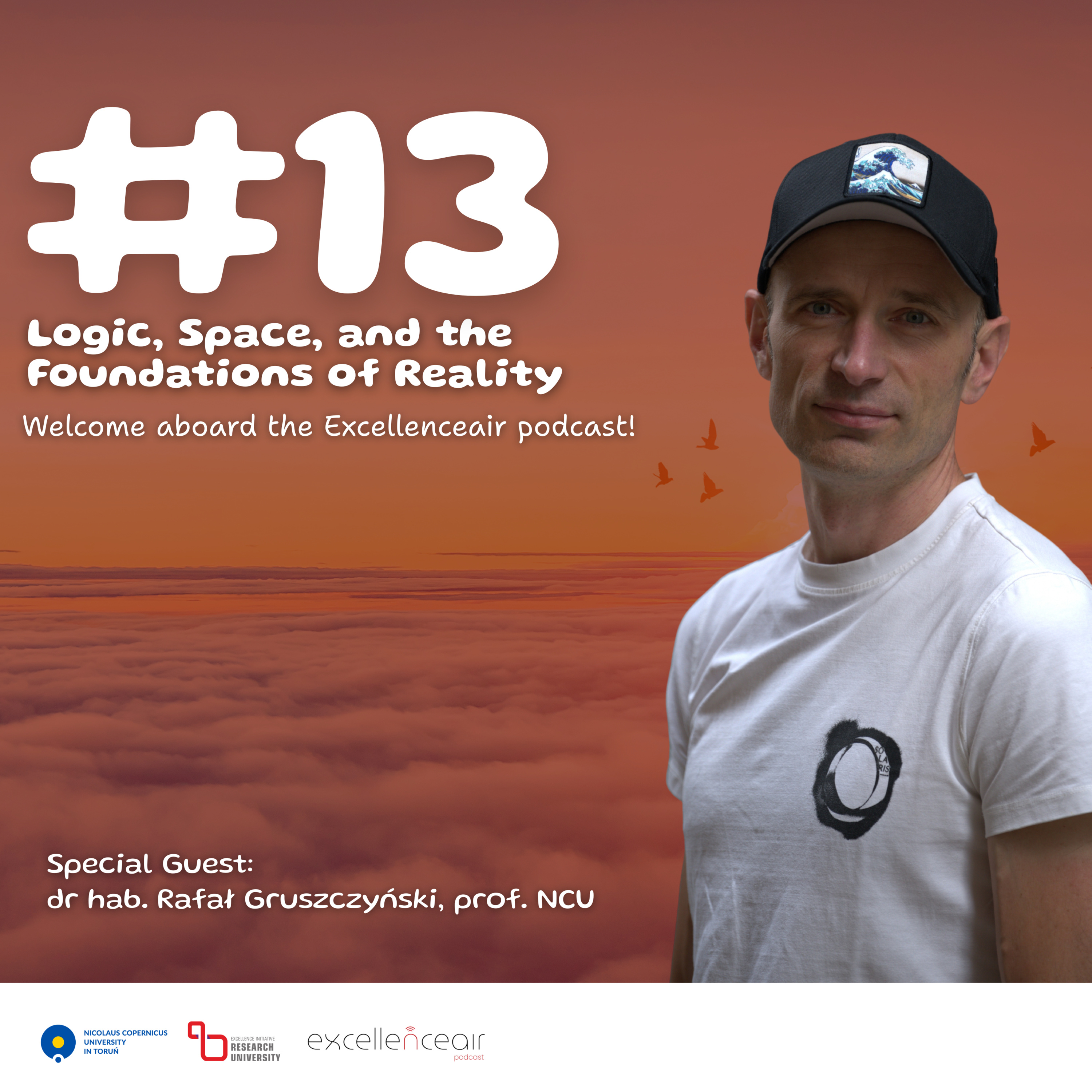 #13 Logic, Space, and the Foundations of Reality, dr hab. Rafał Gruszczyński, prof. NCU episode artwork