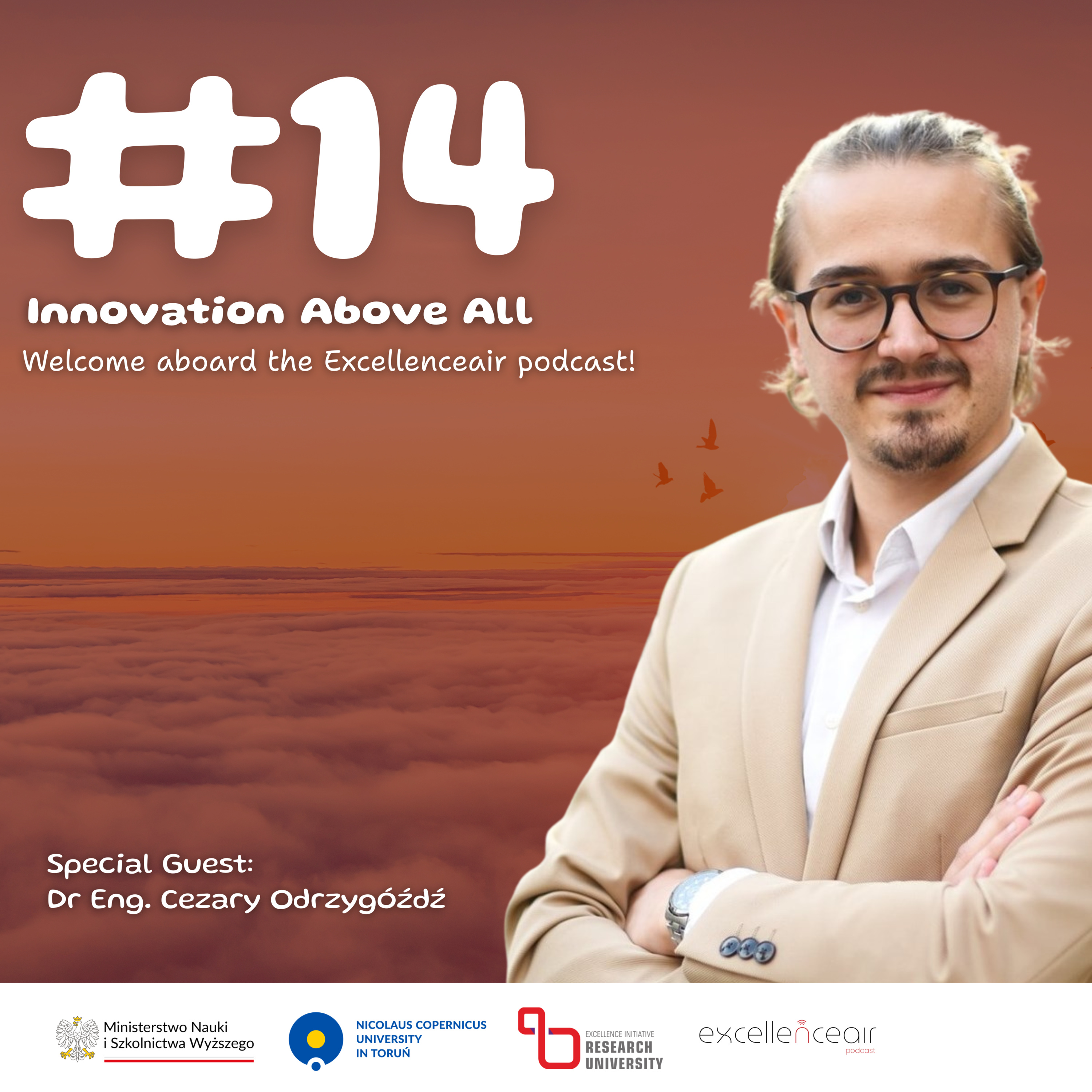 #14 Innovation Above All, Dr Eng. Cezary Odrzygóźdź episode artwork
