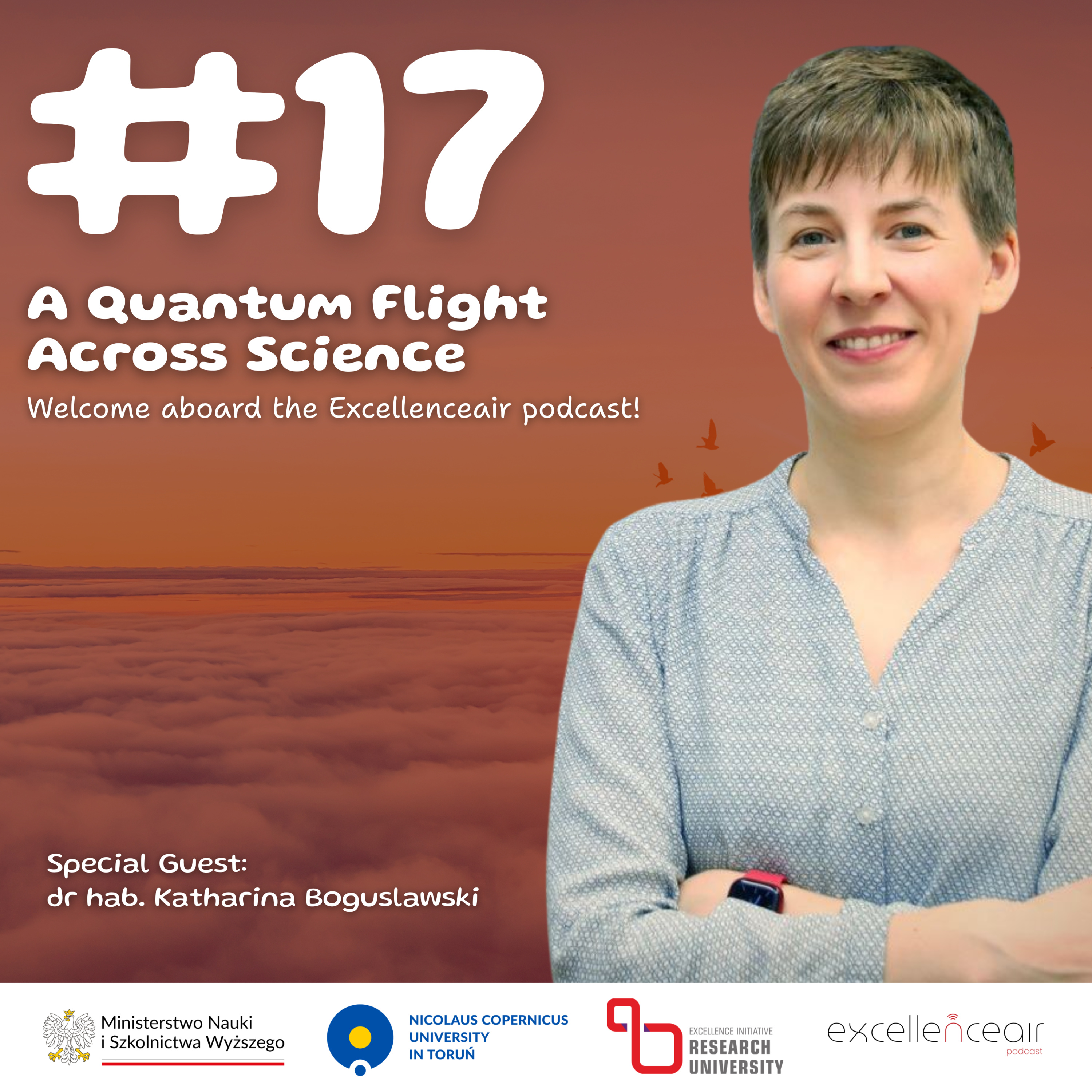 #17 A Quantum Flight Across Science, dr hab. Katharina Boguslawski episode artwork