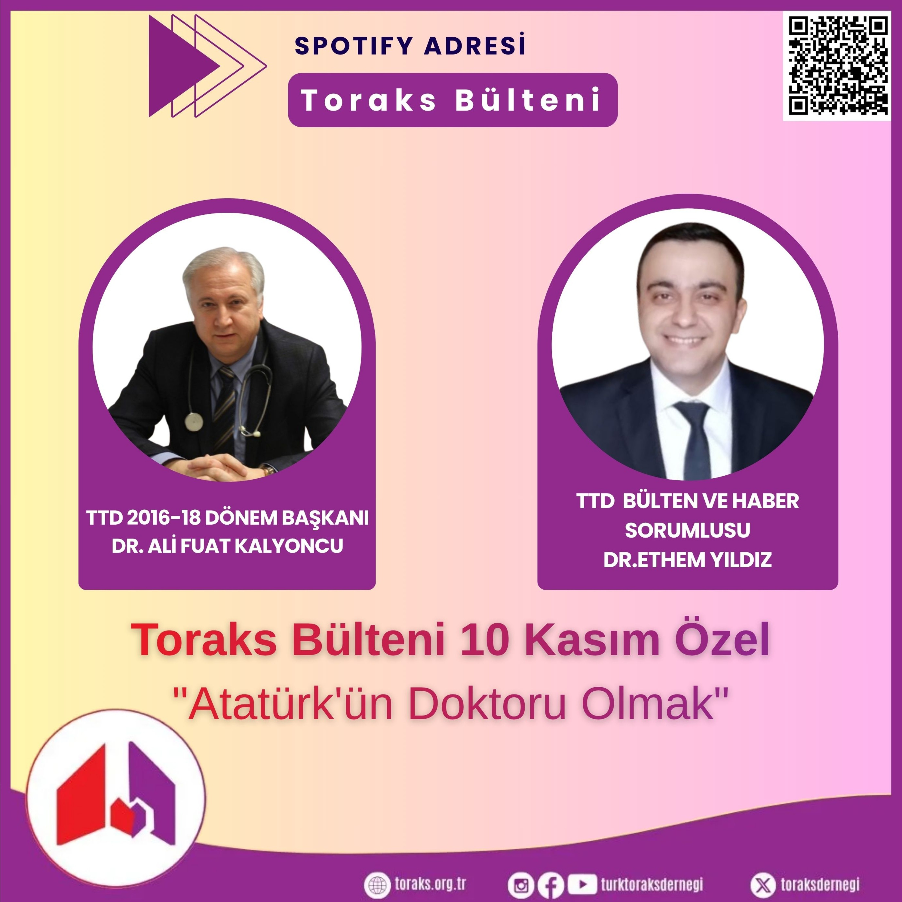Toraks Bülteni – 10 Kasım Özel “Atatürk’ün Doktoru Olmak” episode artwork