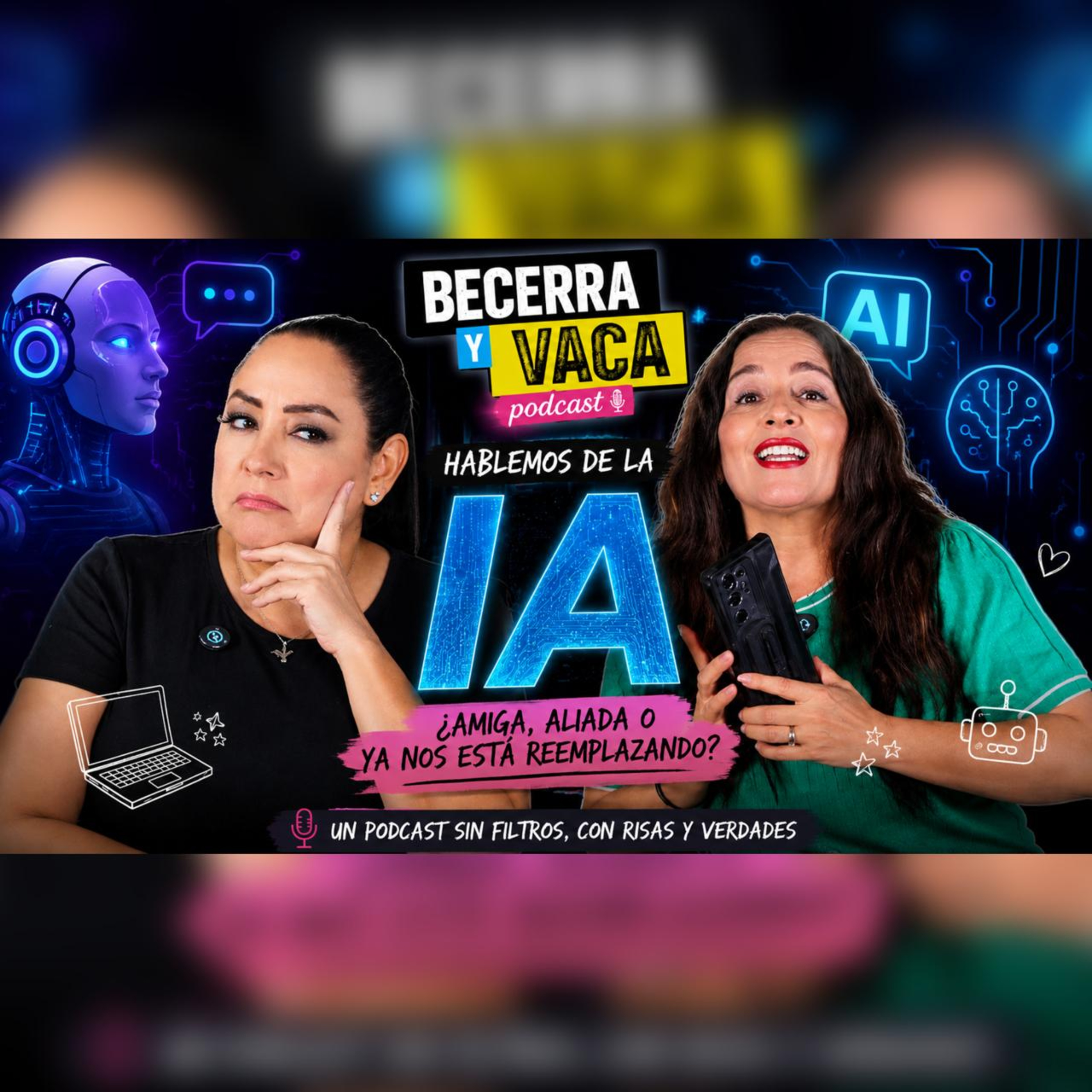 Portada de Becerra y Vaca Podcast