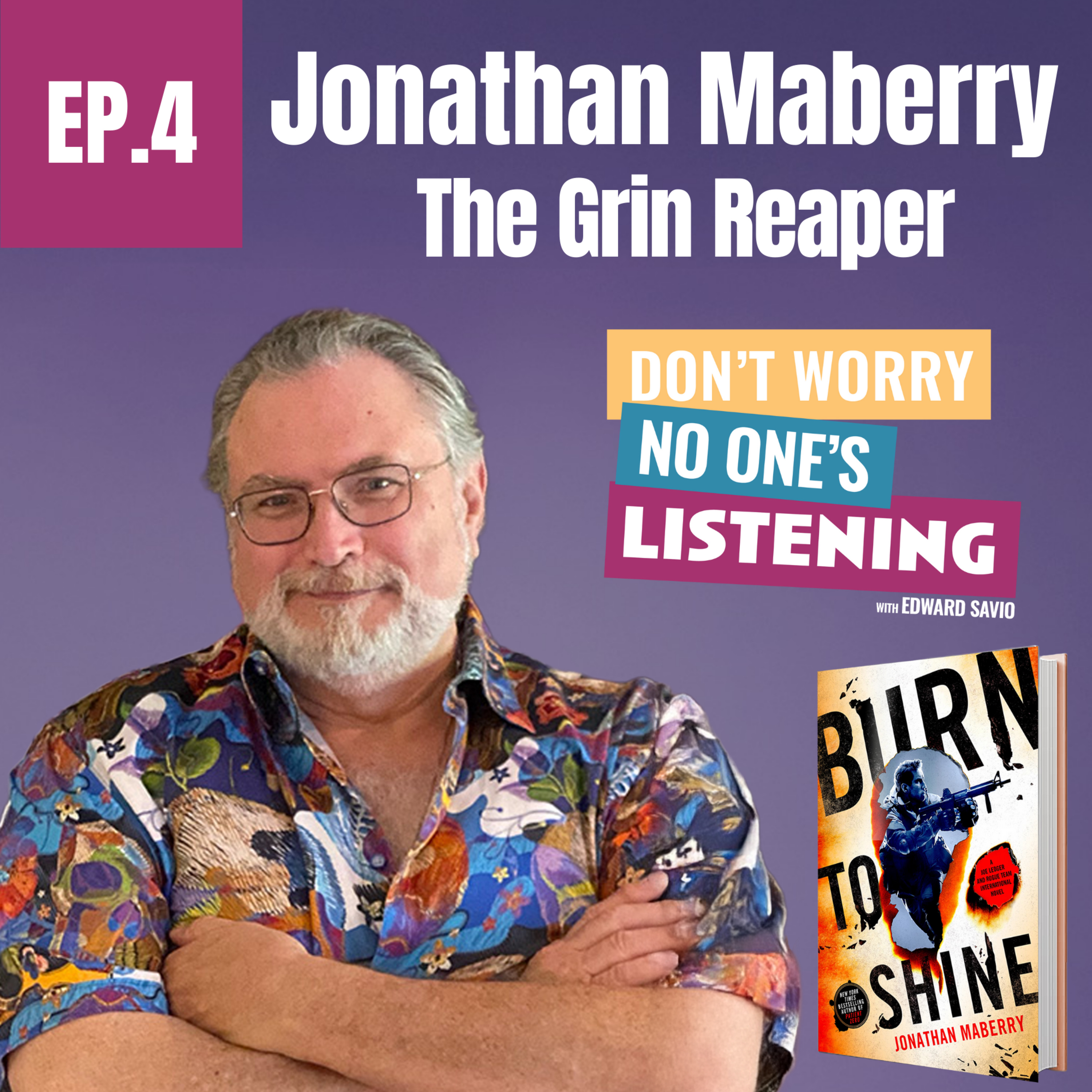 EP.4 Jonathan Maberry: The Grin Reaper episode artwork
