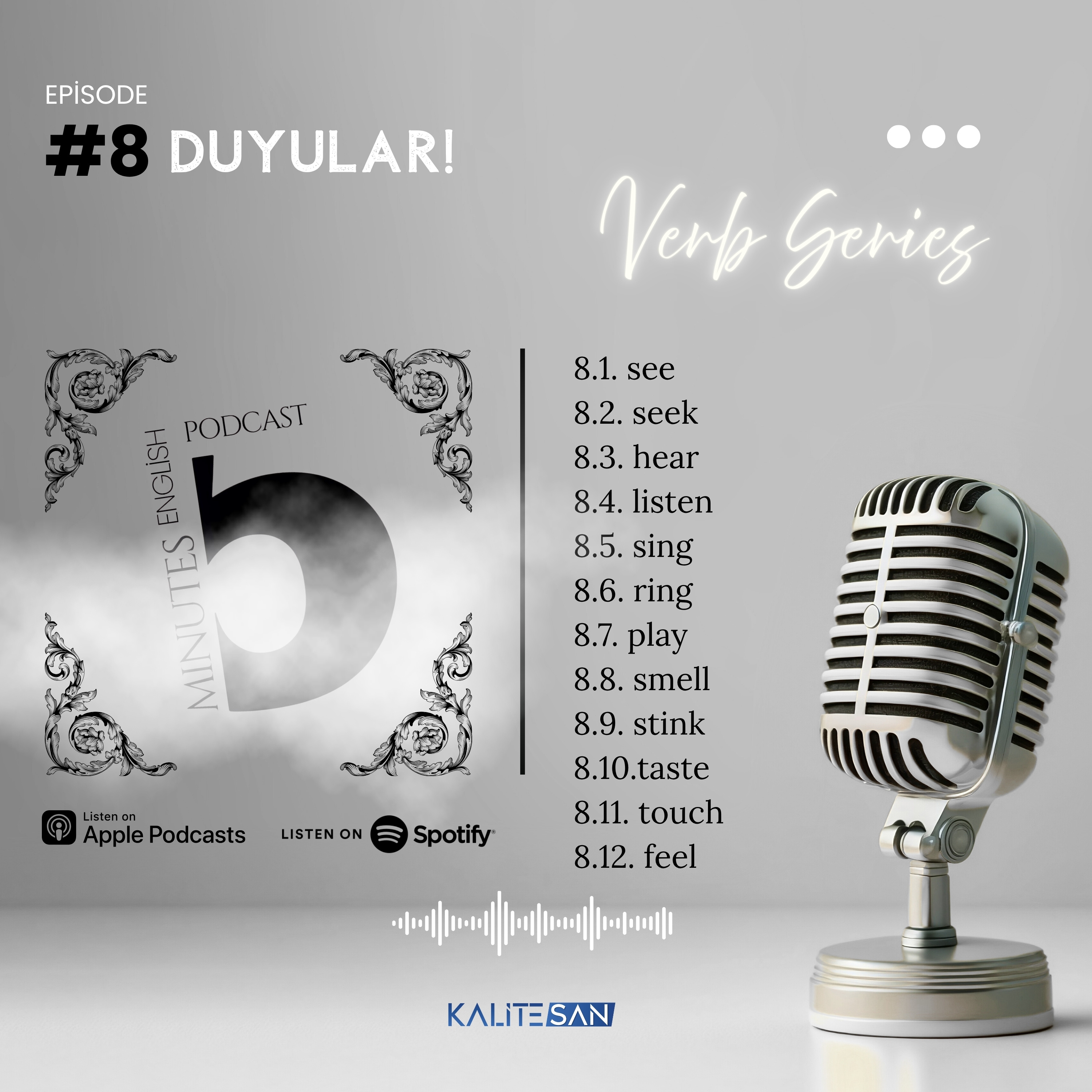 Verb Series- Episode #8 – Duyular! episode artwork