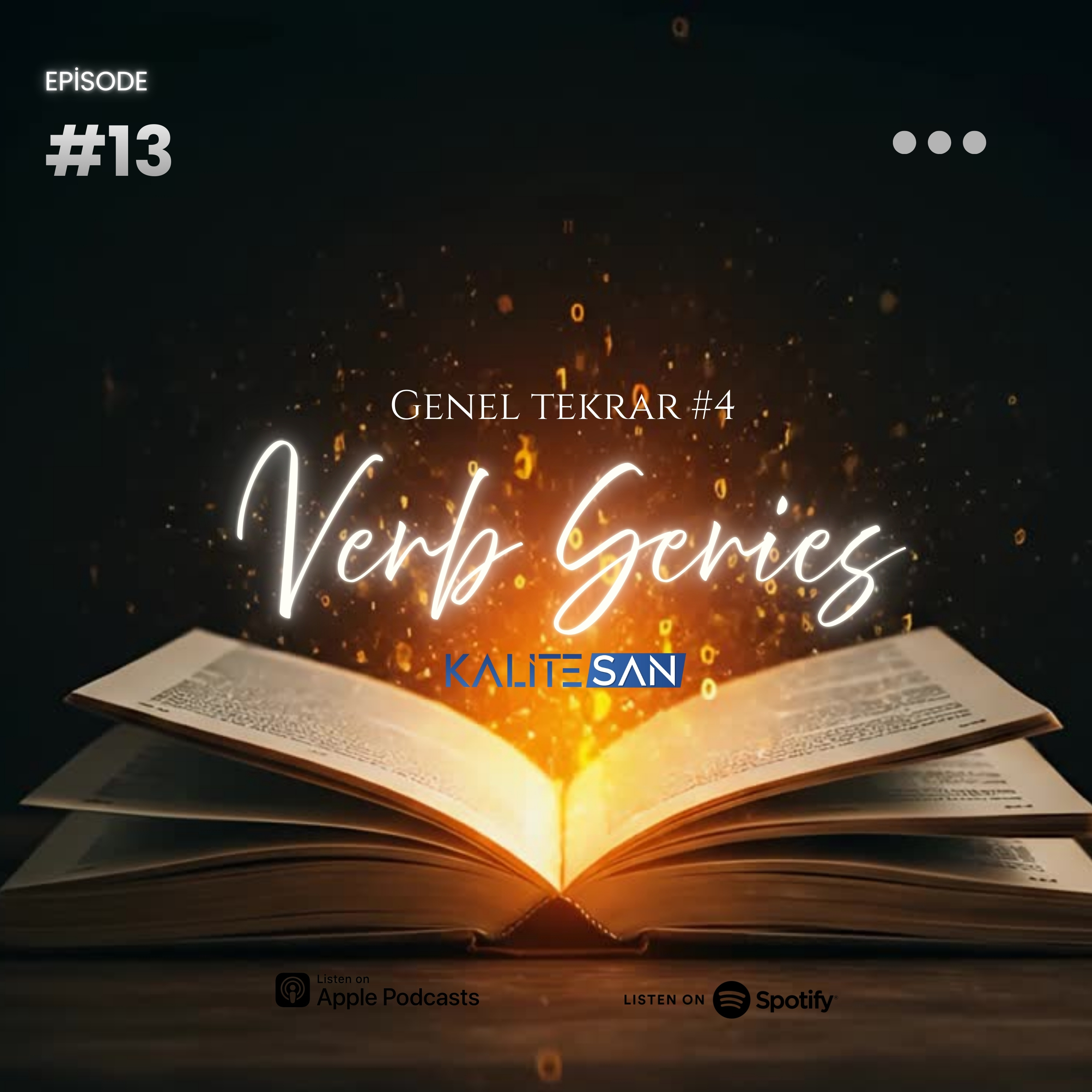 Verb Series- Episode #13 – Genel Tekrar-4! episode artwork