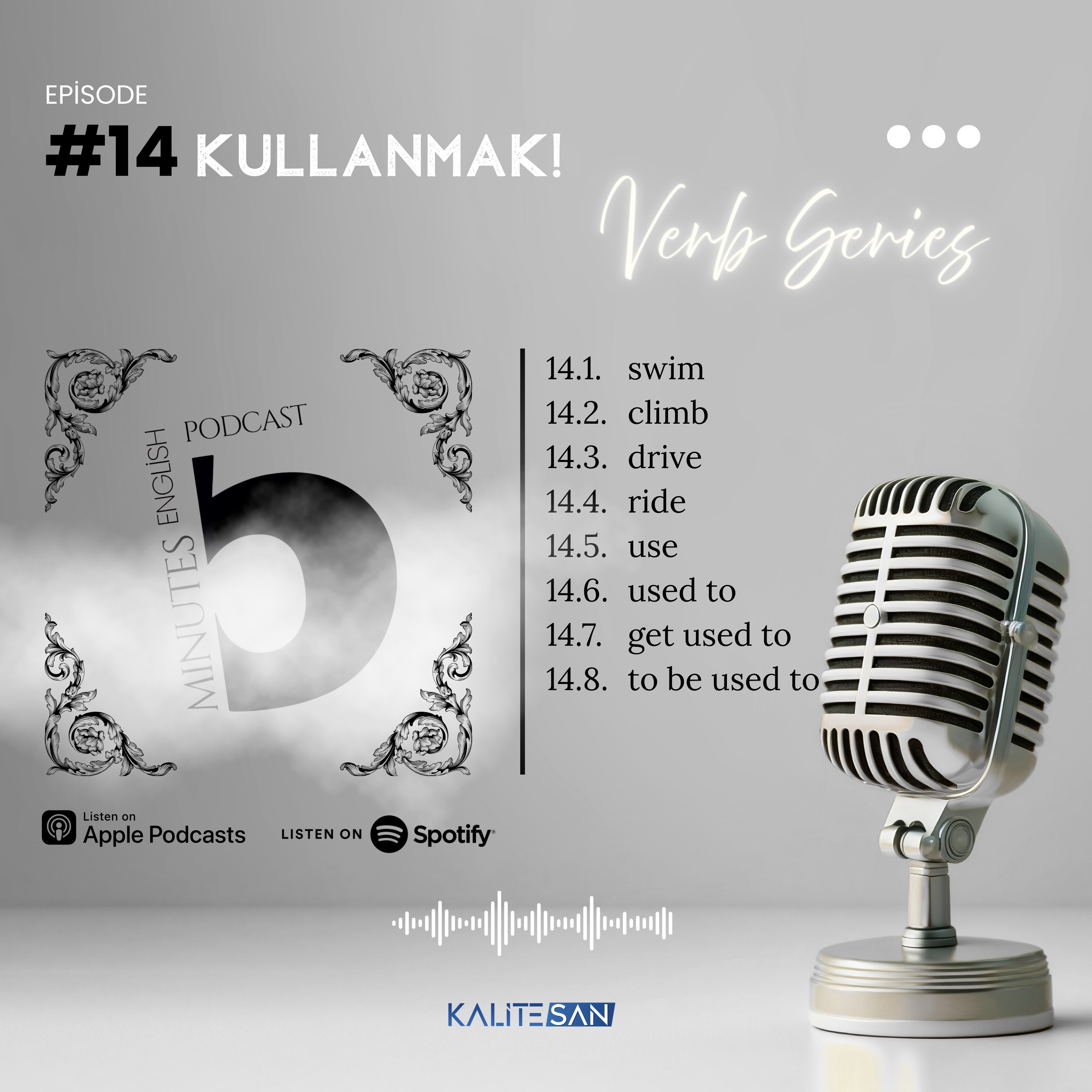 Verb Series- Episode #14 – Kullanmak! episode artwork