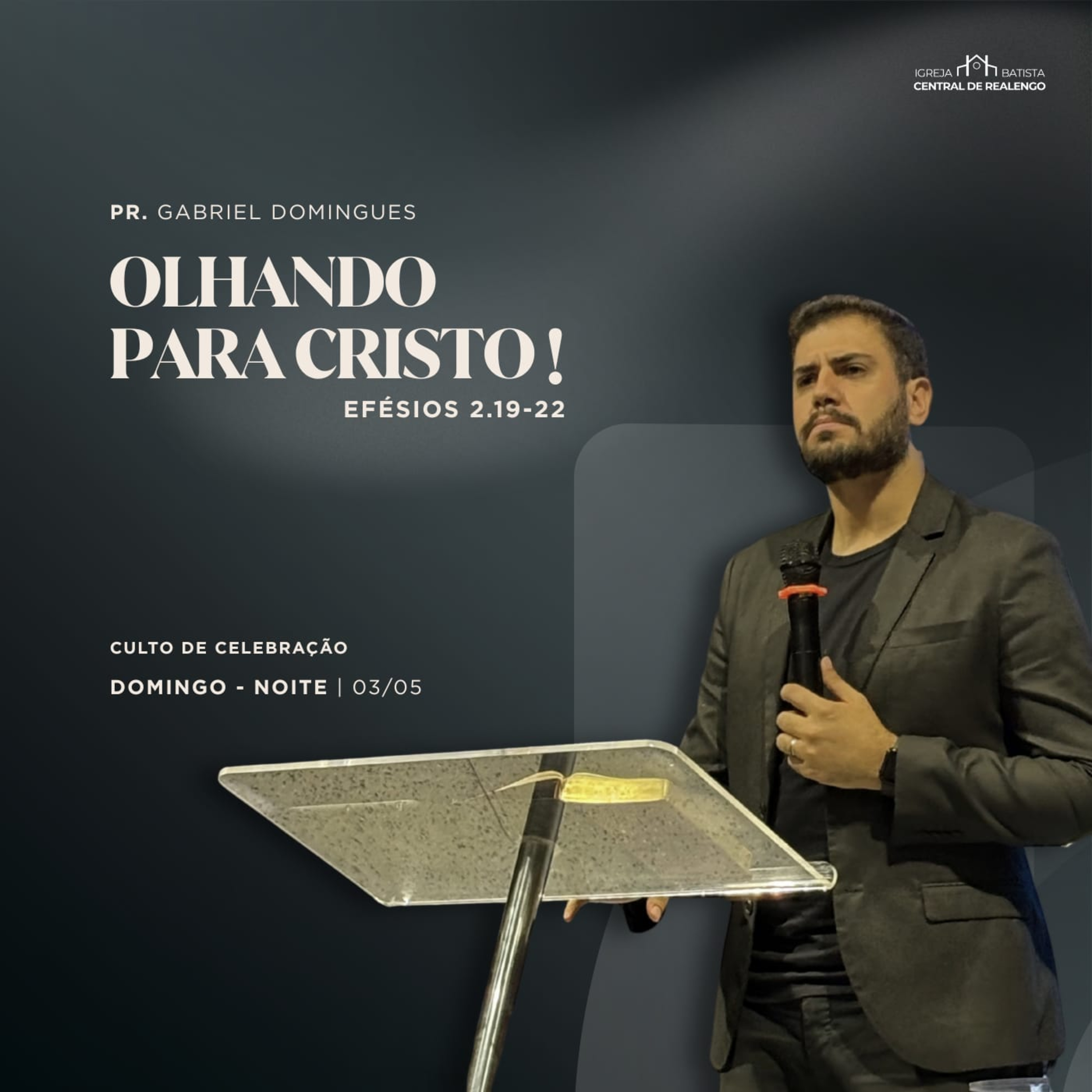 OLHANDO PARA CRISTO - PR. GABRIEL DOMINGUES episode artwork