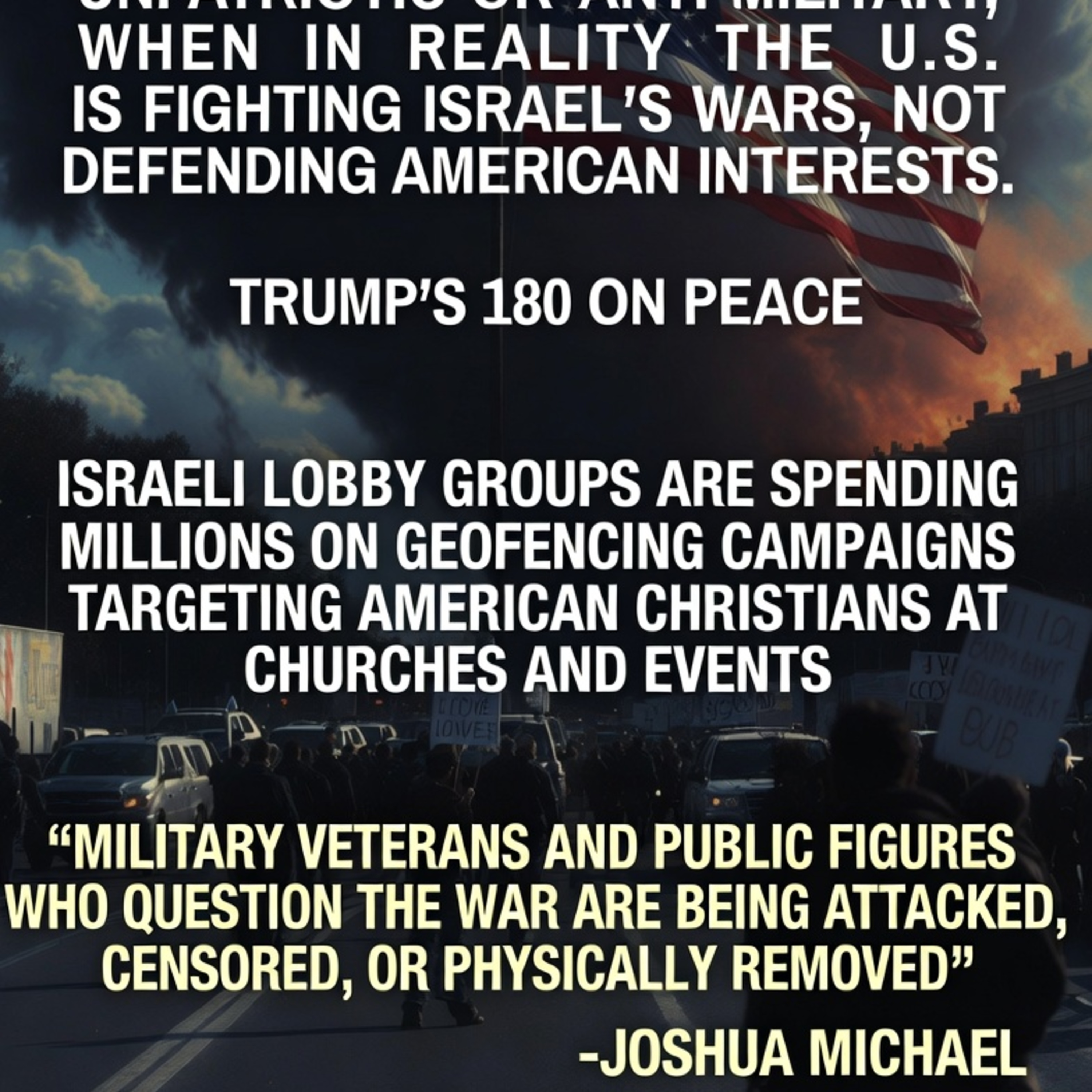 The Forbidden Fruit: Questioning the Iran War, Israeli Influence, and America's Propaganda Machine episode artwork