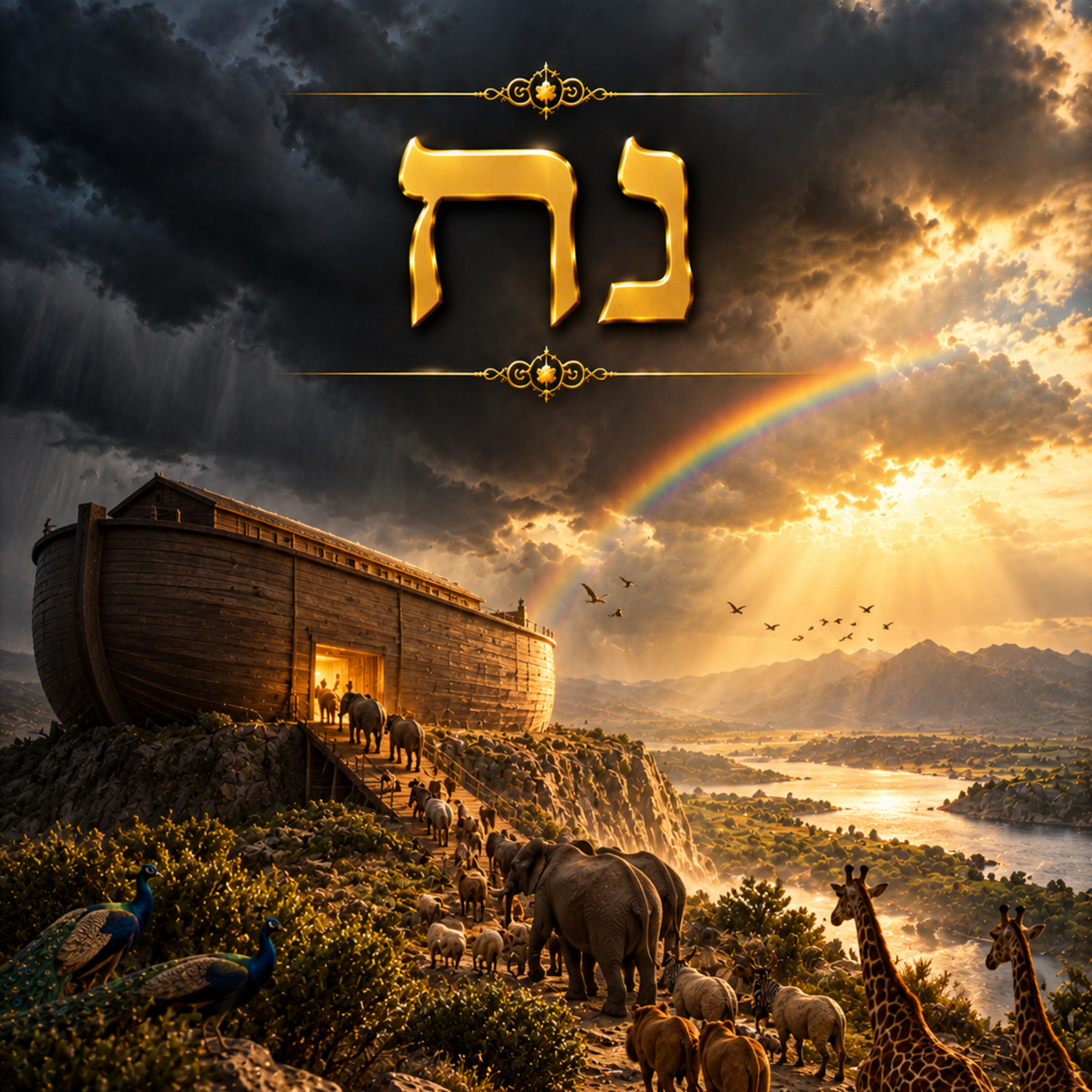 Between Mincha & Arvit — Noach #1 episode artwork