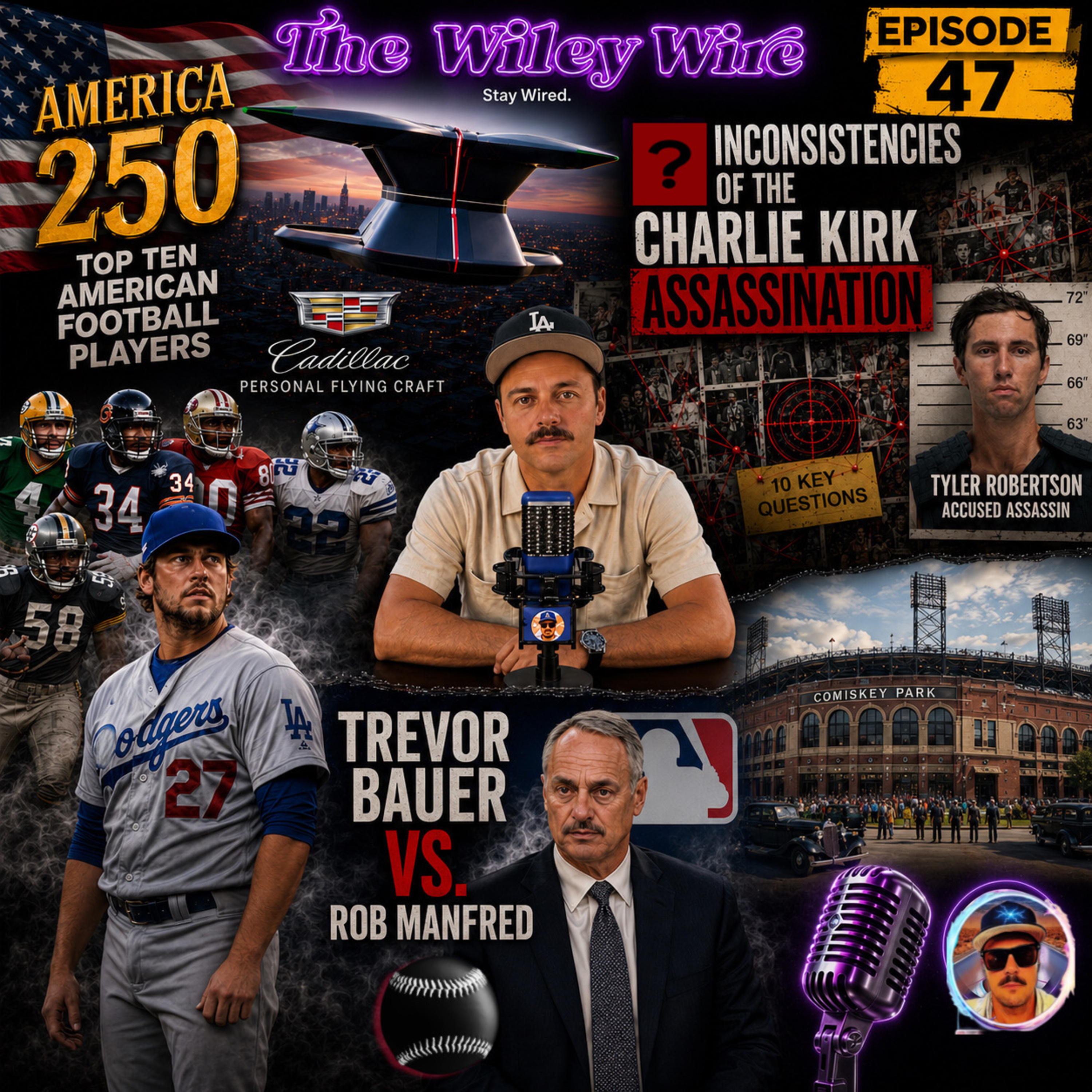Charlie Kirk Case: Questions Remain, Cadillac's Flying Car, America's Top 10 Football Players & Other Trending News | Episode 47 episode artwork