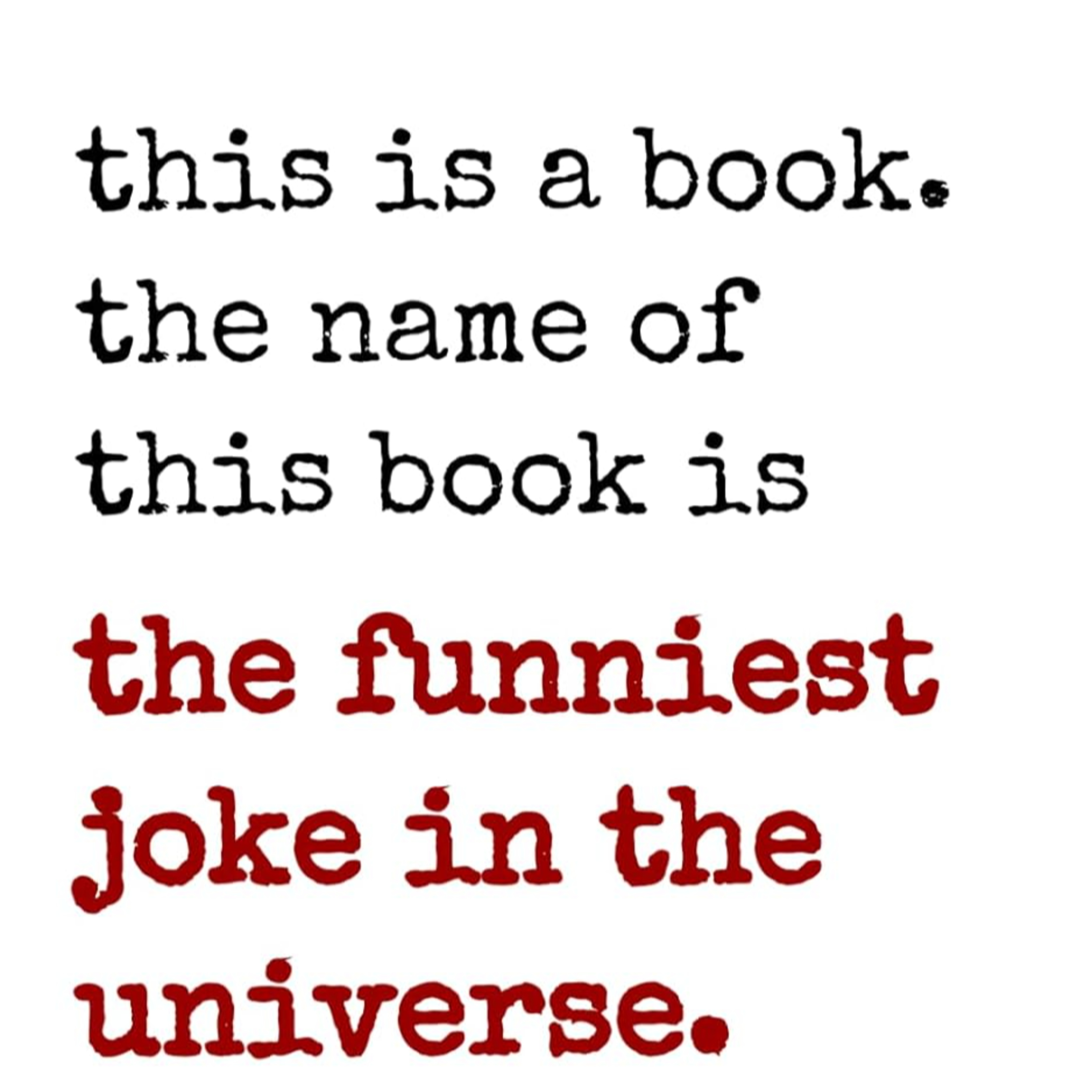 The Funniest Joke in the Universe episode artwork