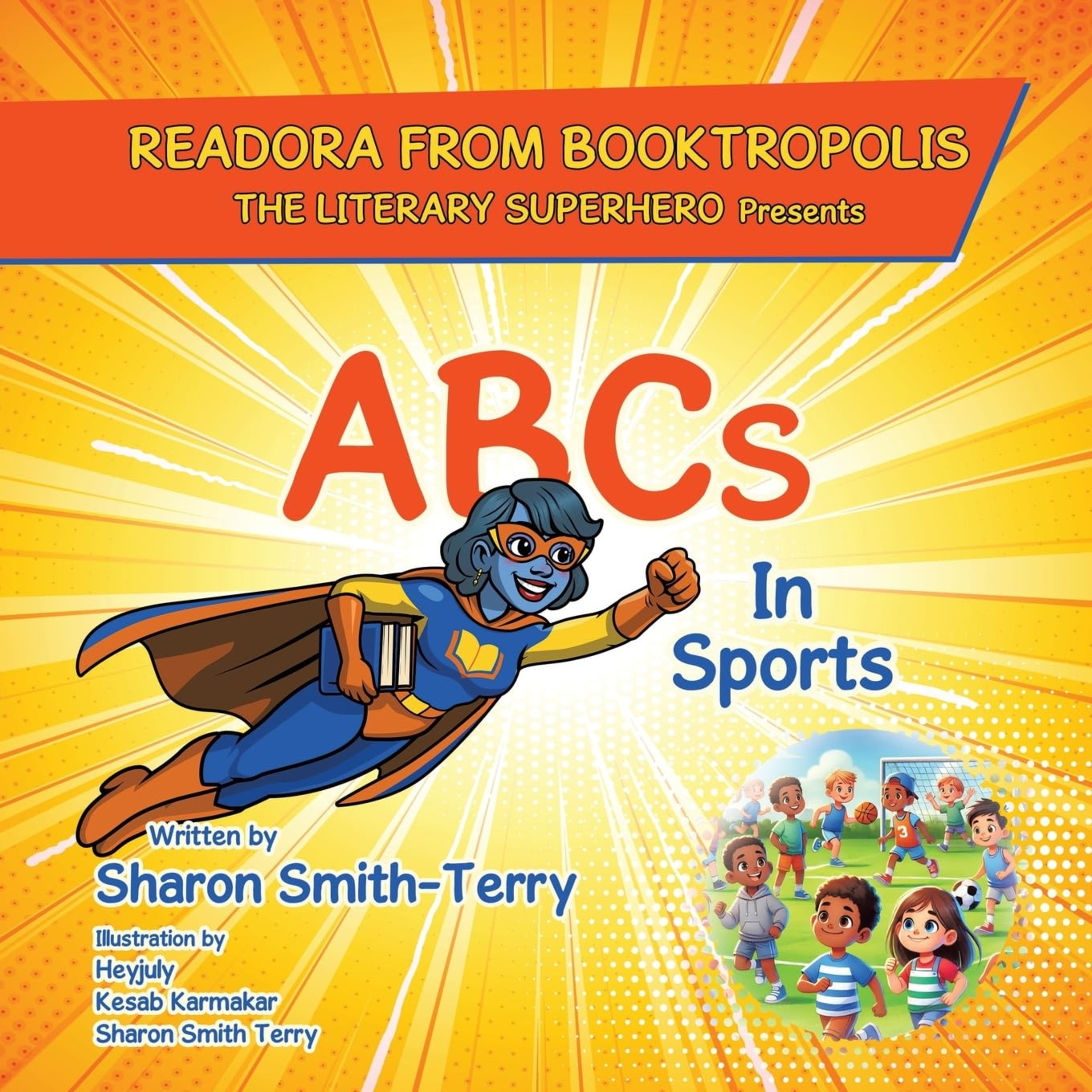 READORA FROM BOOKTROPOLIS The Literary Superhero: Presents ABCs In Sports episode artwork