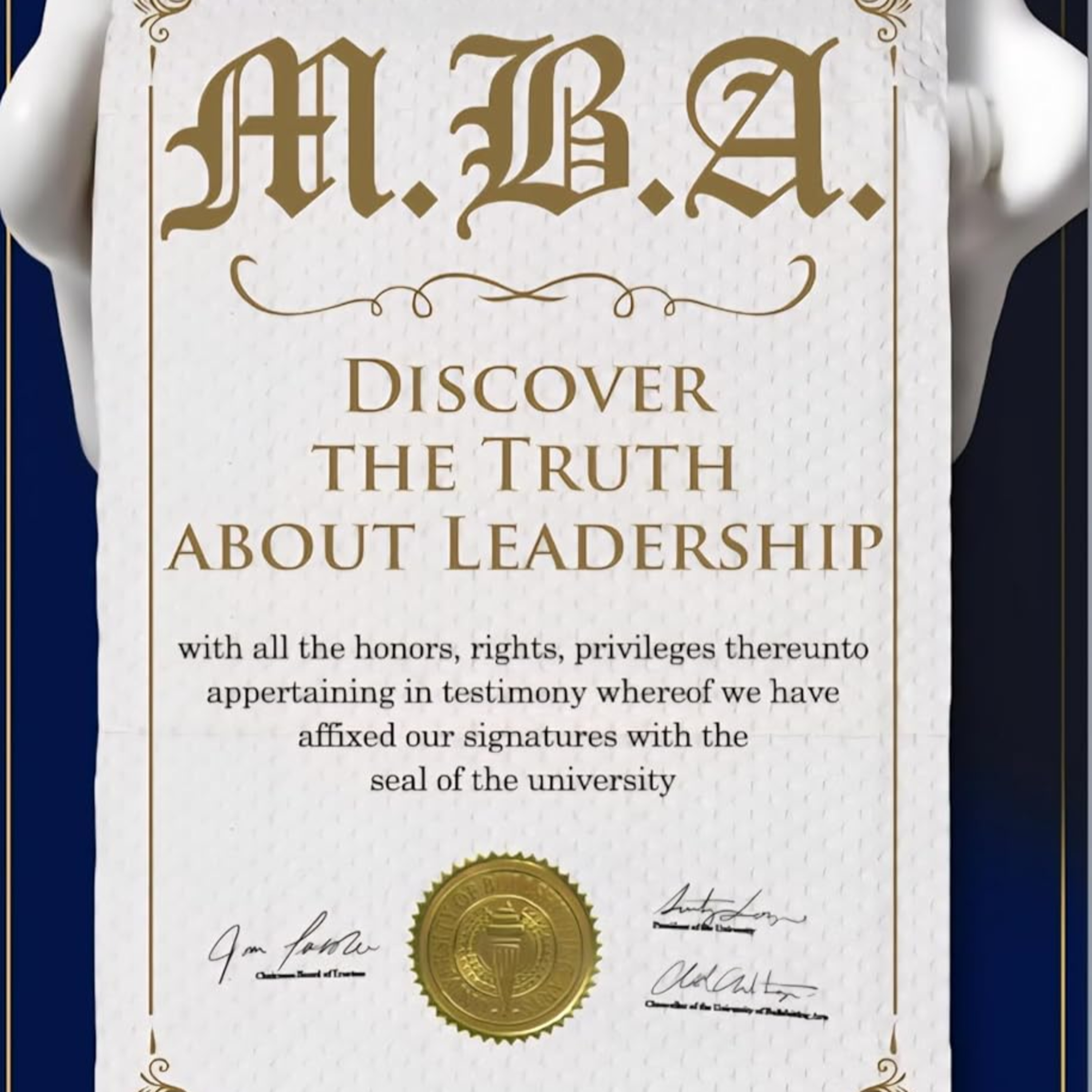 M.B.A. : Discover the truth about leadership