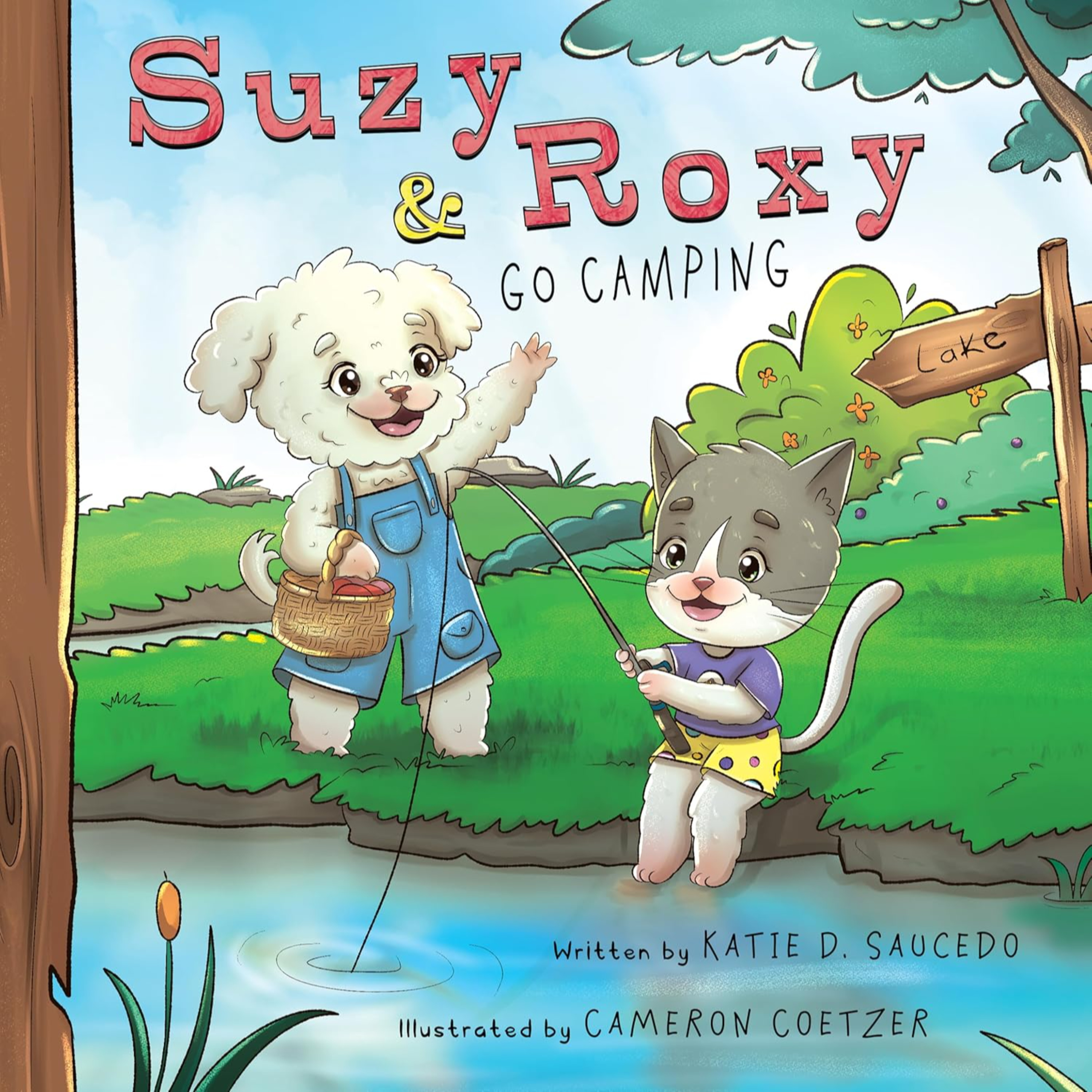Suzy & Roxy Go Camping, Children's Picture Book by Katie D. Saucedo and illustrated by Cameron Coetzer episode artwork