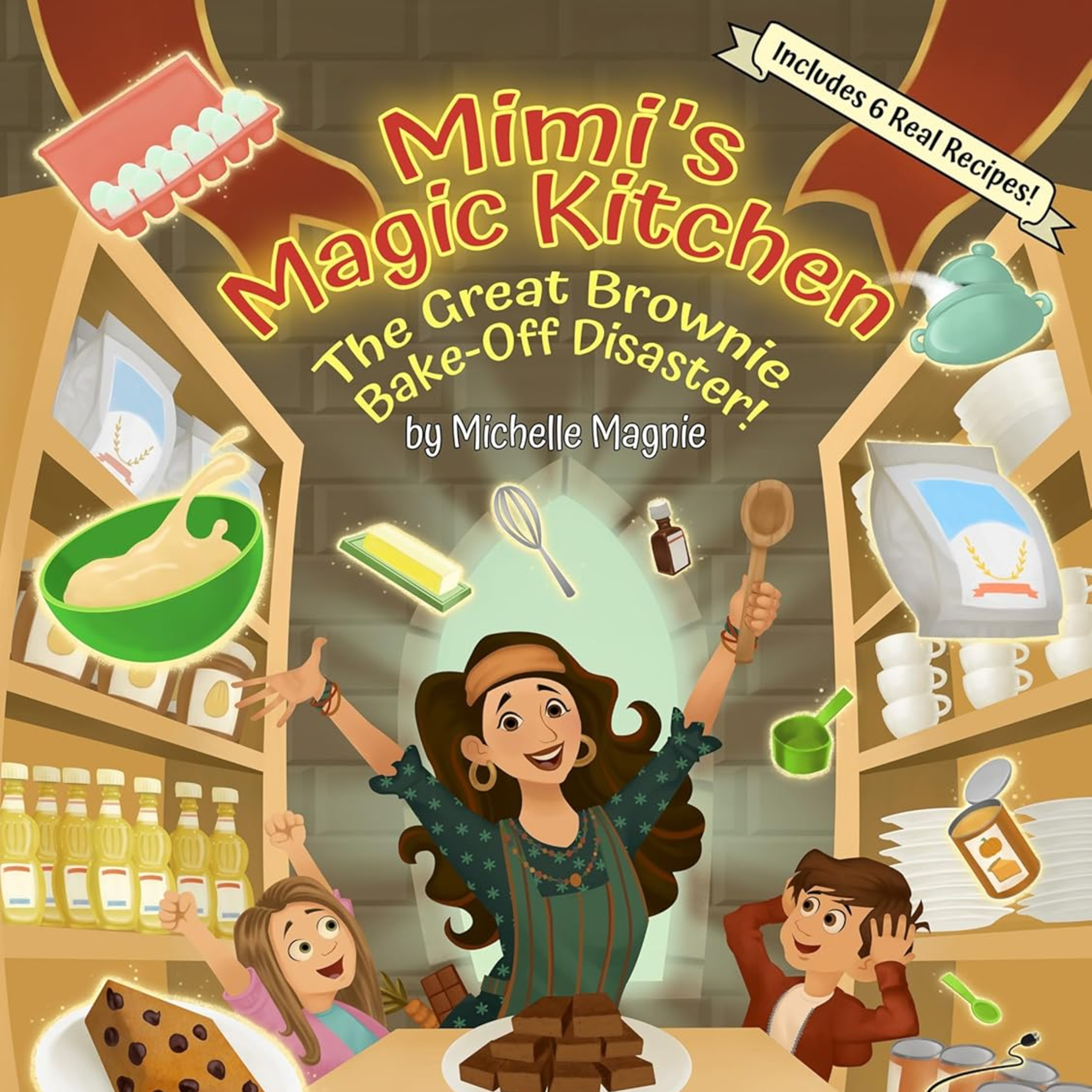 Mimi's Magic Kitchen: The Great Brownie Bake-Off Disaster: A Kids Storybook With REAL Brownie Recipes to Make Together episode artwork