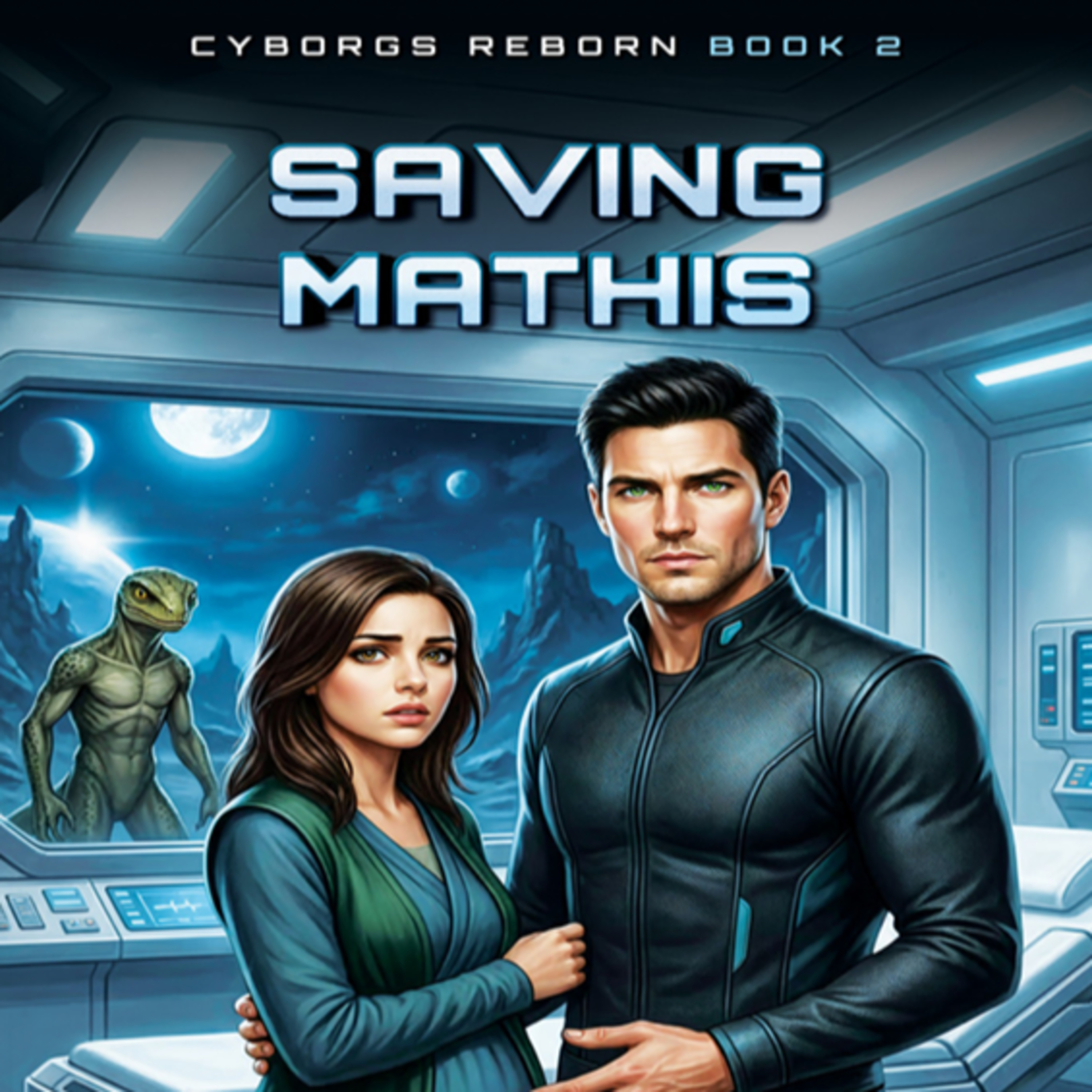 Saving Mathis (Steamy Cyborg Romance)