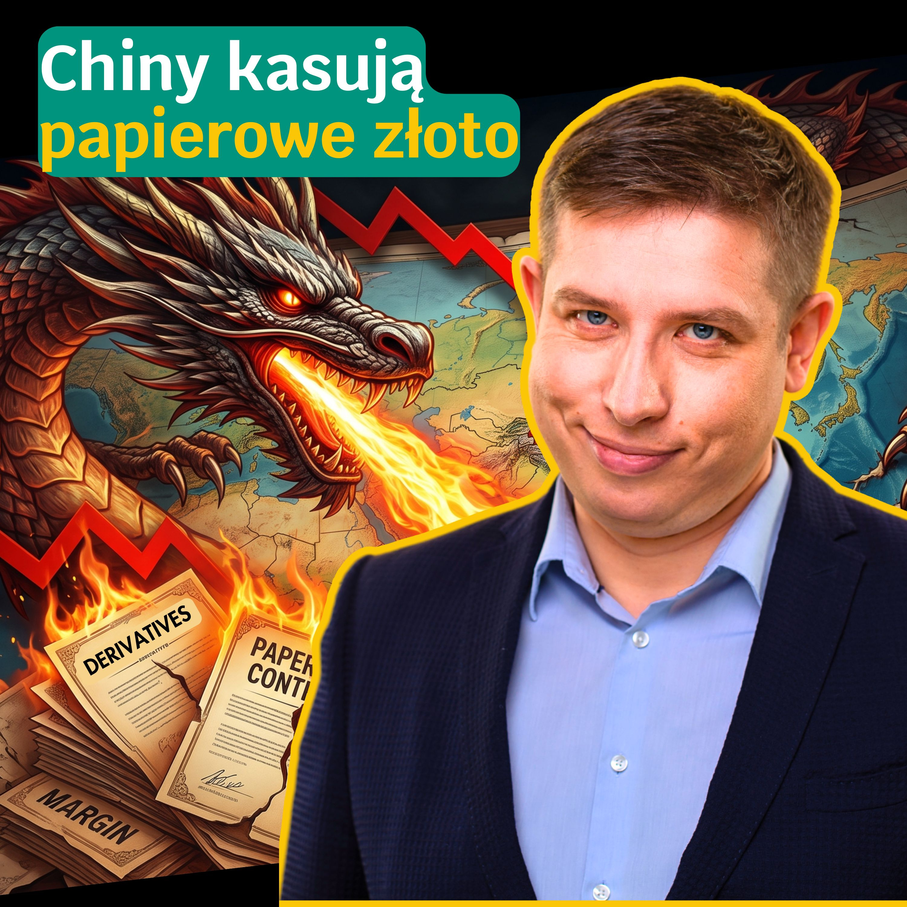 Chiny likwidują papierowe złoto, ropa dusi kurs złota. Co zrobi Fed? episode artwork