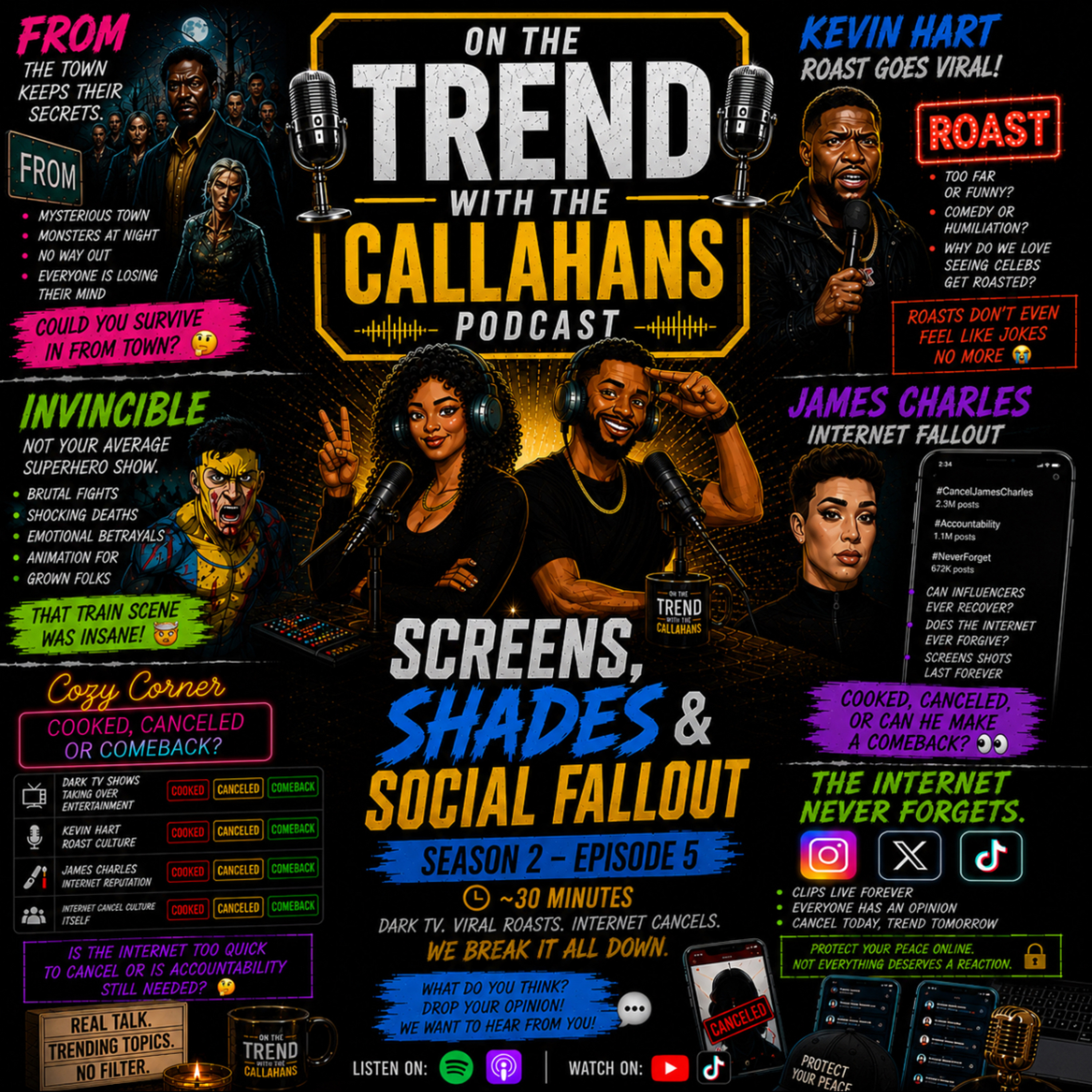 Screens, Shade, & Social Fallout episode artwork