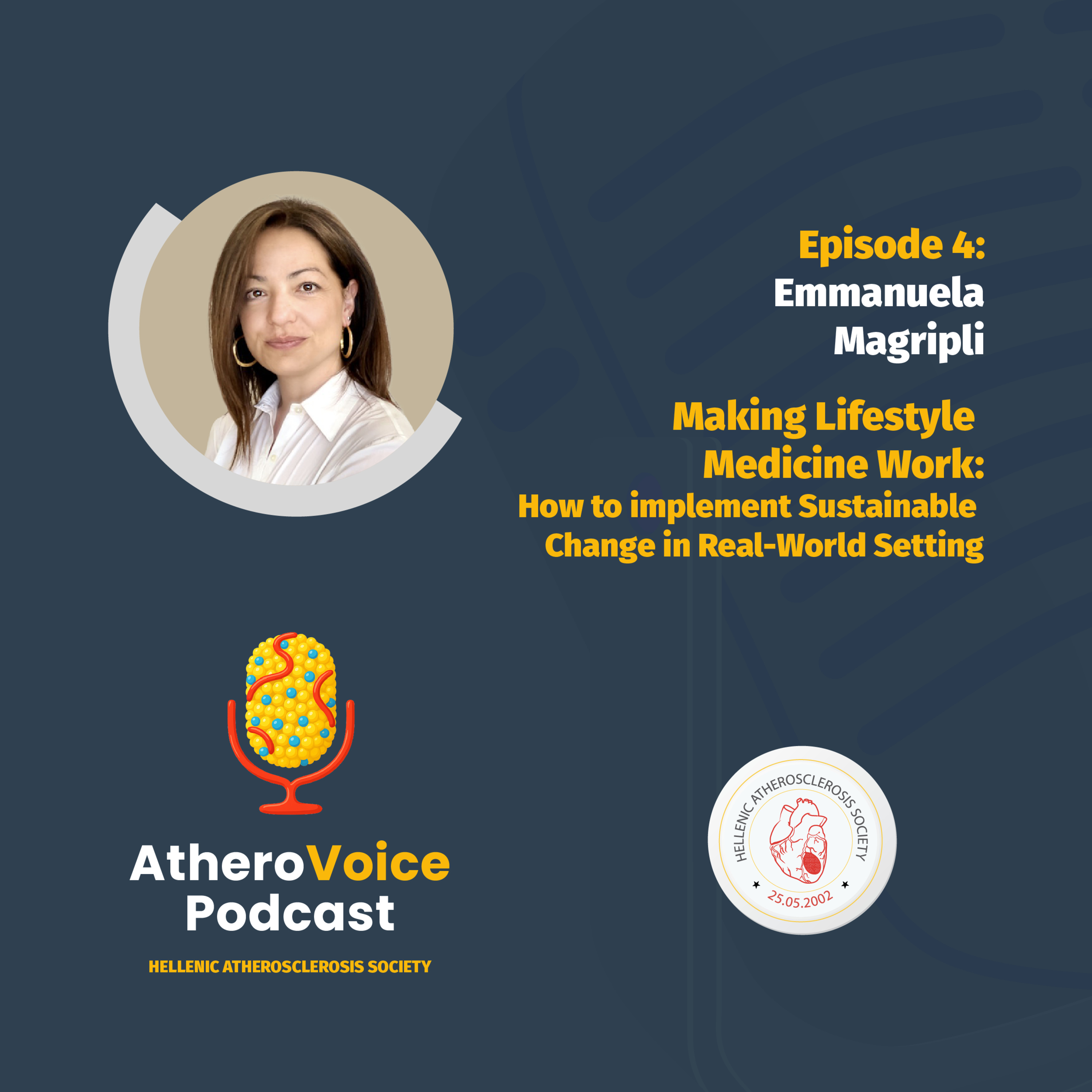 E04: Making Lifestyle Medicine Work - Emmanouella Magriplis episode artwork