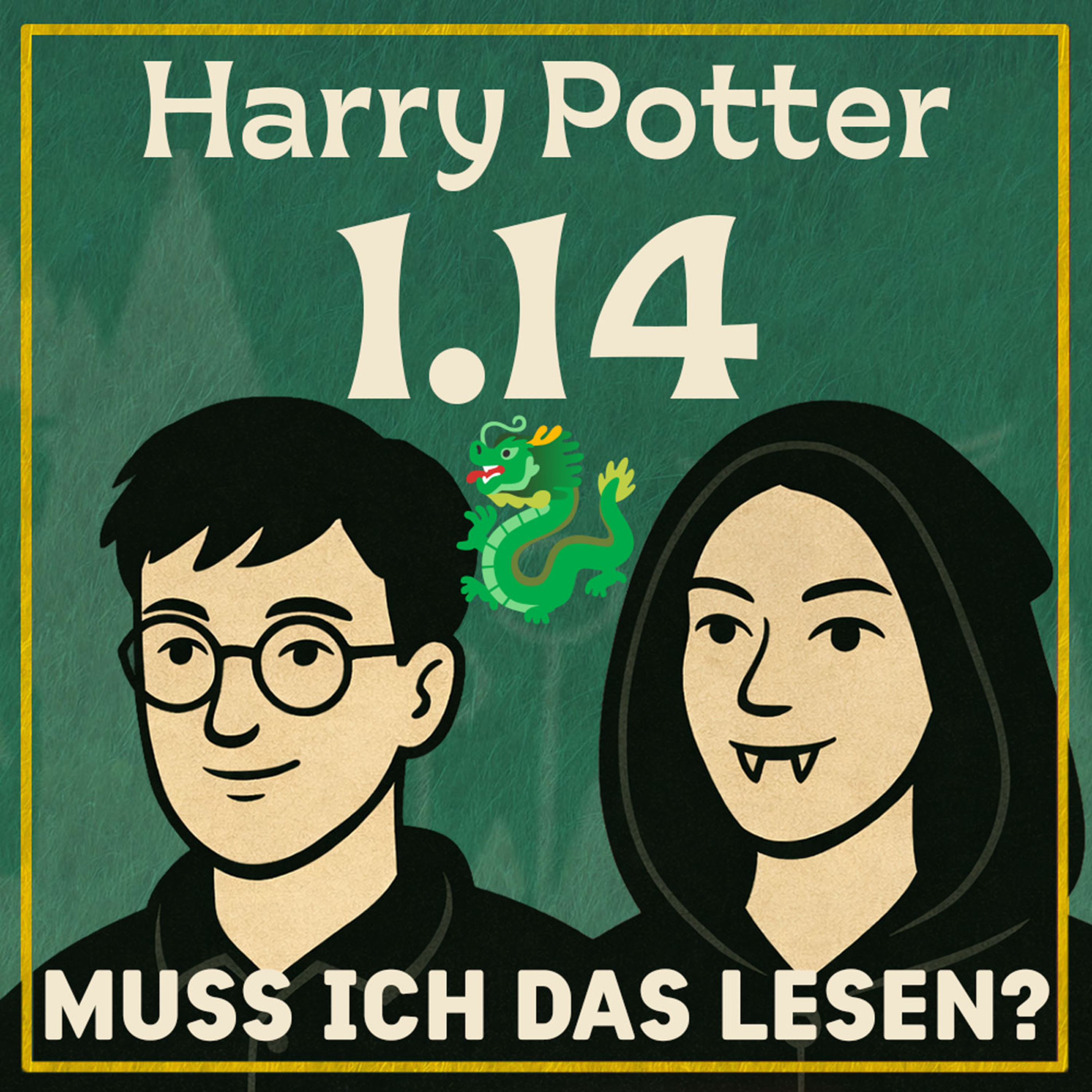 Harry Potter 1, Kapitel 14: Hagrid, Drachen und Zeitsprünge 🧙 episode artwork