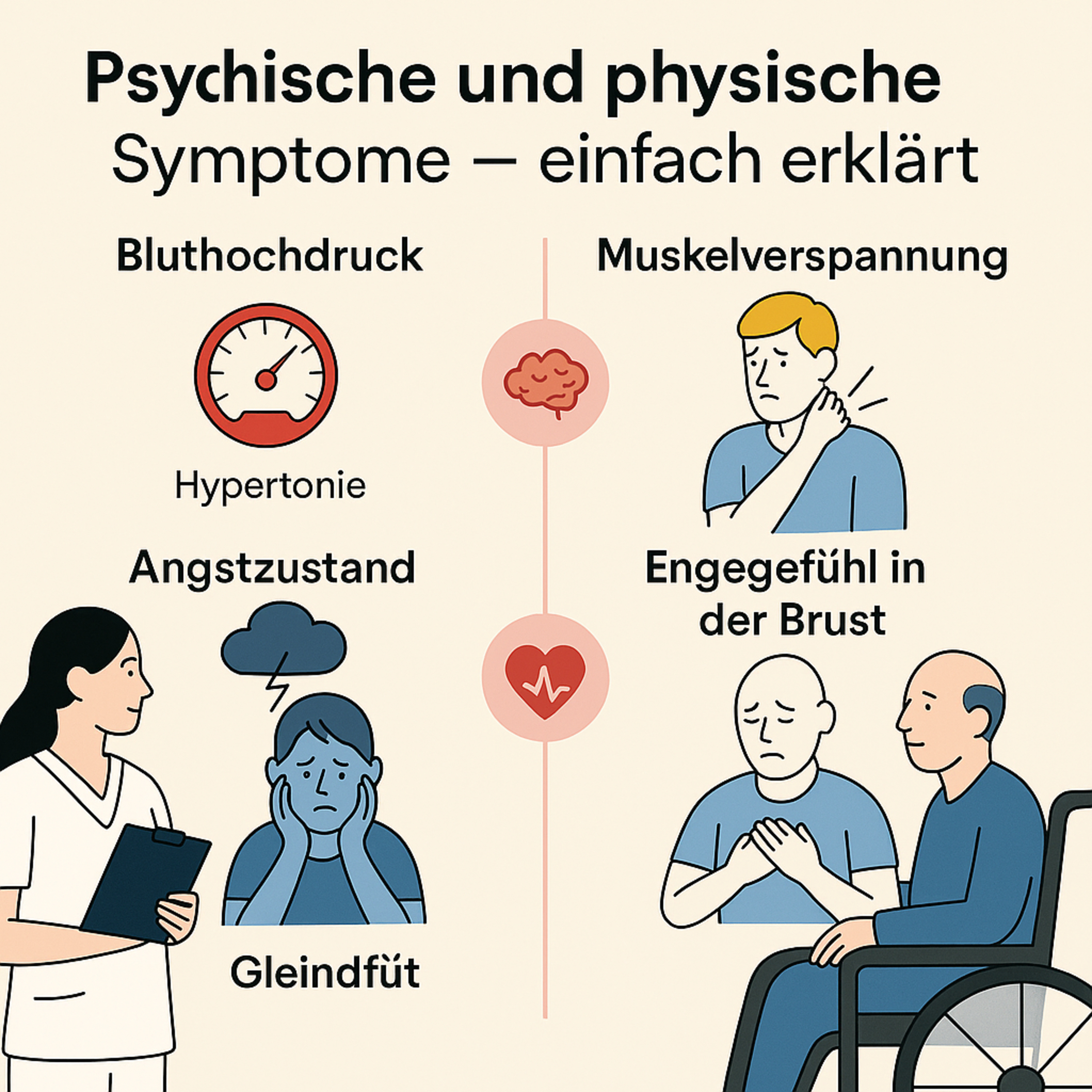 Psychische und physische Symptome in der Pflege – einfach erklärt episode artwork