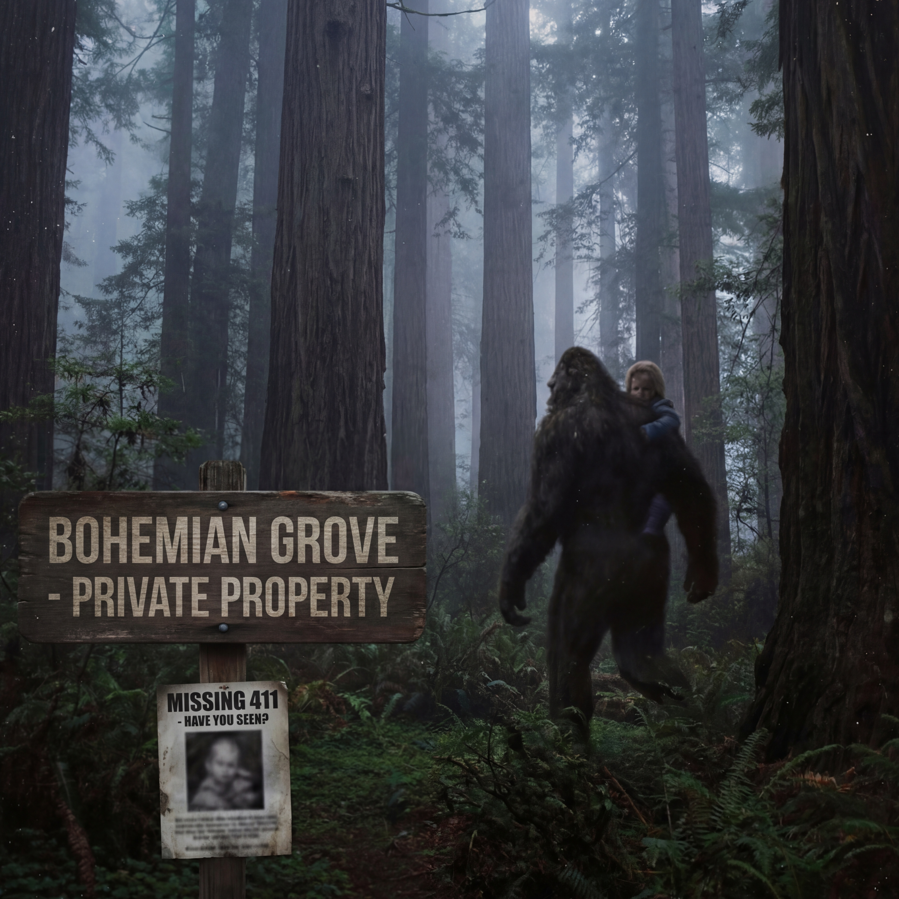 Missing 411, Bohemian Grove, Secret Societies, the Moon Landing, Bigfoot, and Scientology episode artwork
