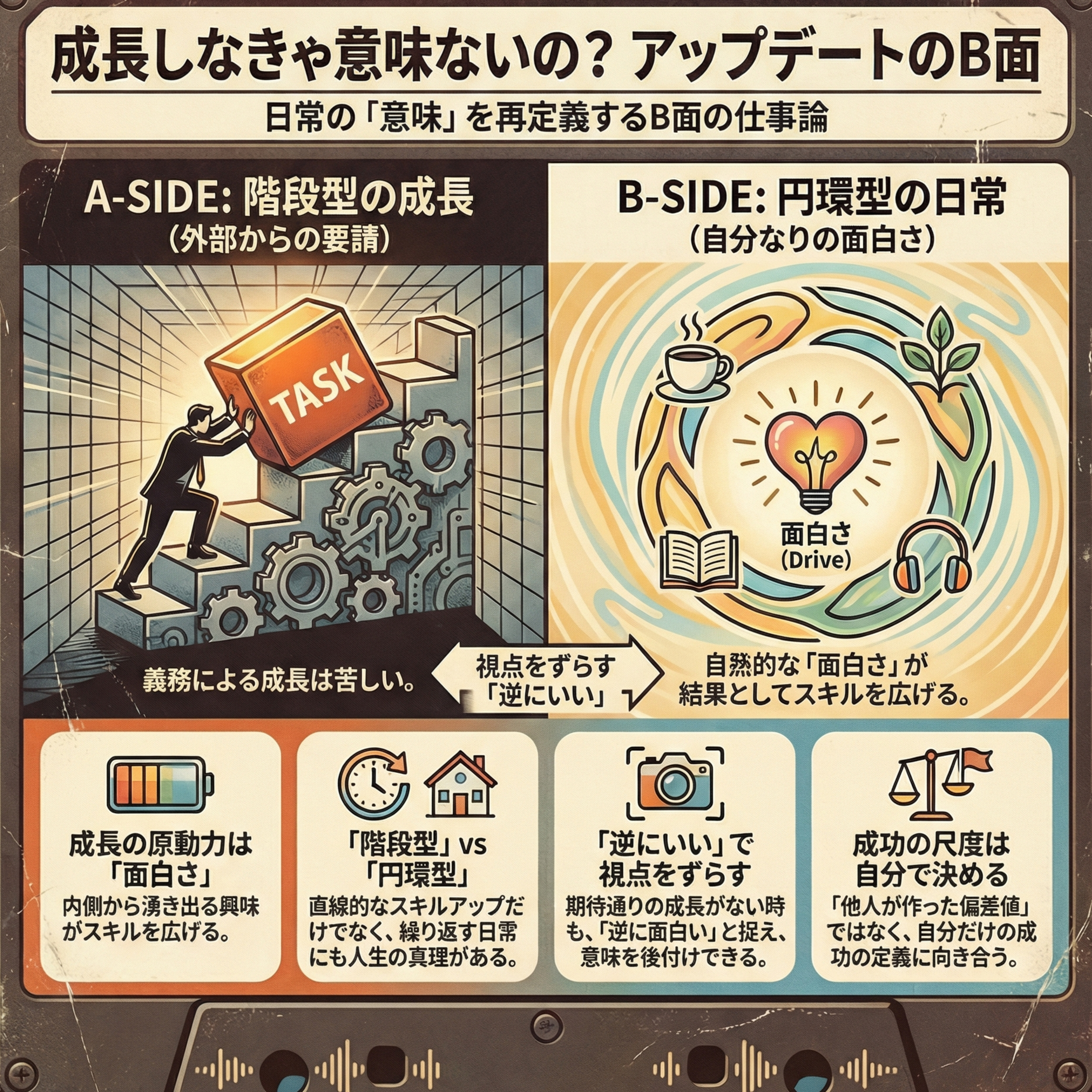 #15 成長しなきゃ意味ないの? アップデートのB面 episode artwork