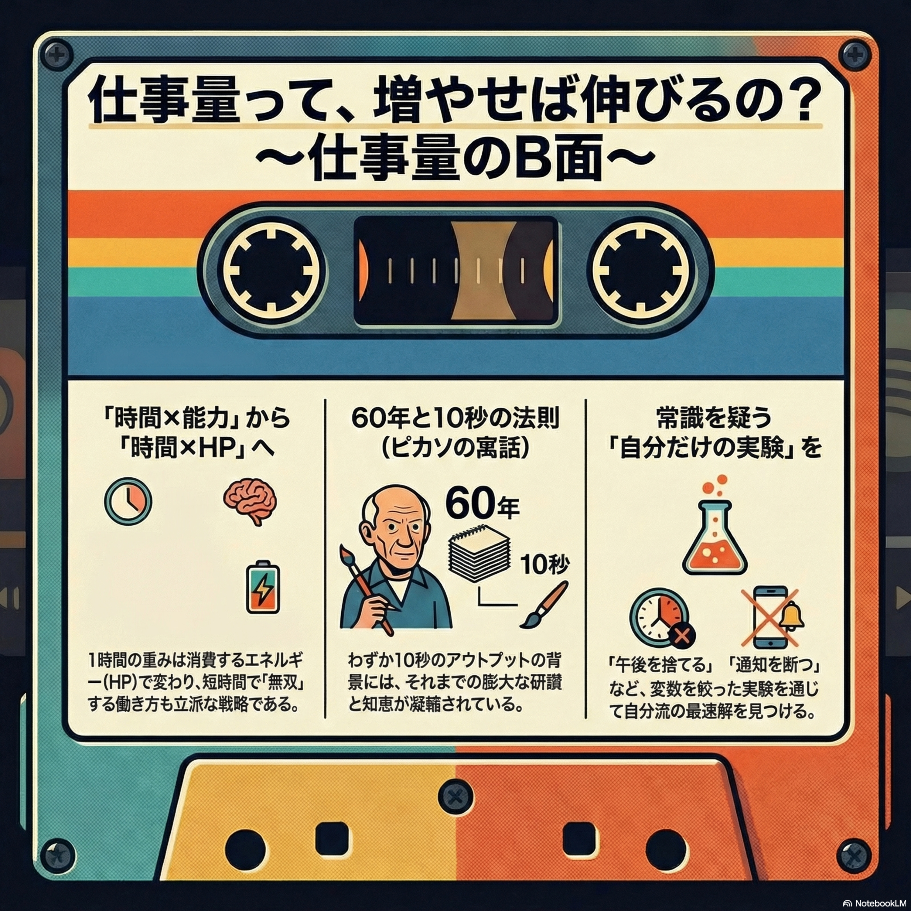#20 仕事量って、増やせば伸びるの? 仕事量のB面 episode artwork