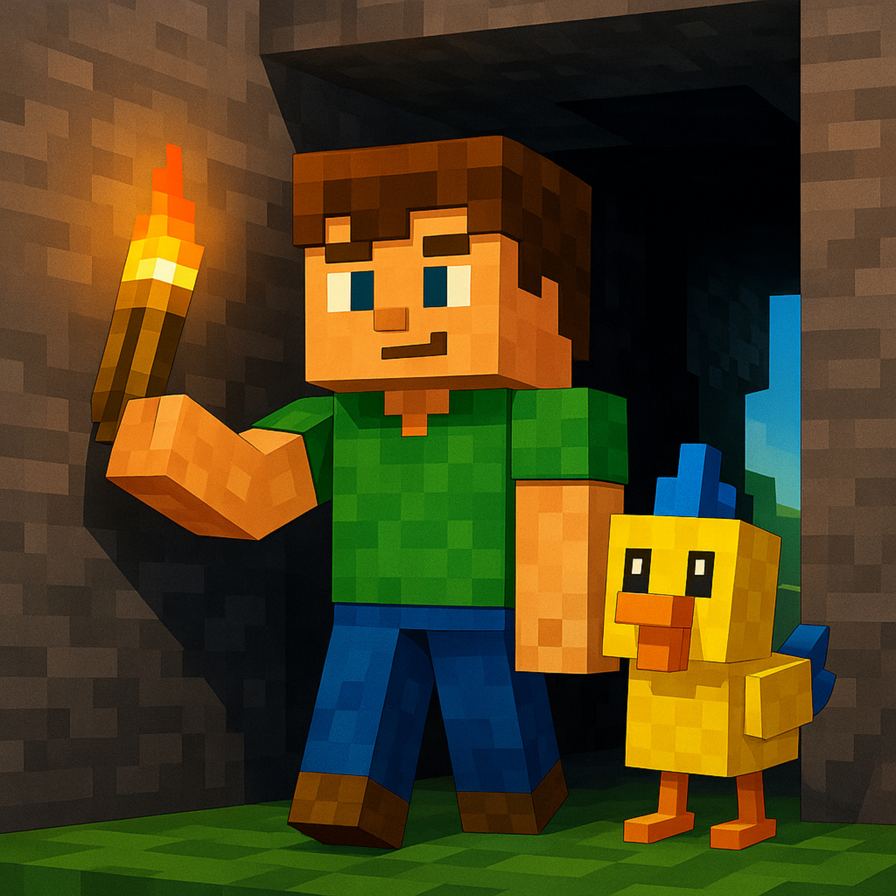 Capitolo 4 – La Grotta dei Segreti | Karlik e le sue Avventure Minecraftiche episode artwork