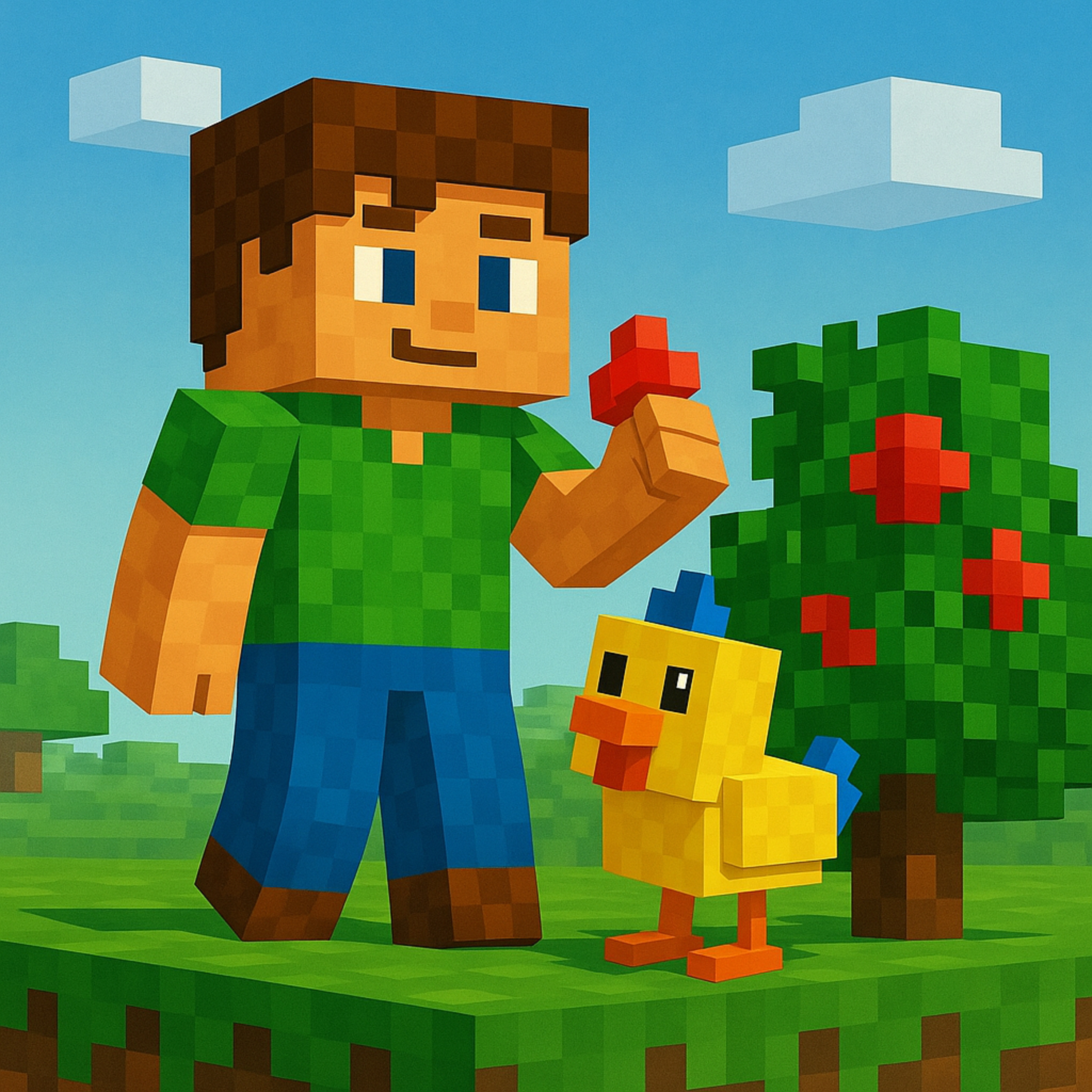 Capitolo 5 – L’Impronta e il Primo Pasto | Karlik e le sue Avventure Minecraftiche episode artwork