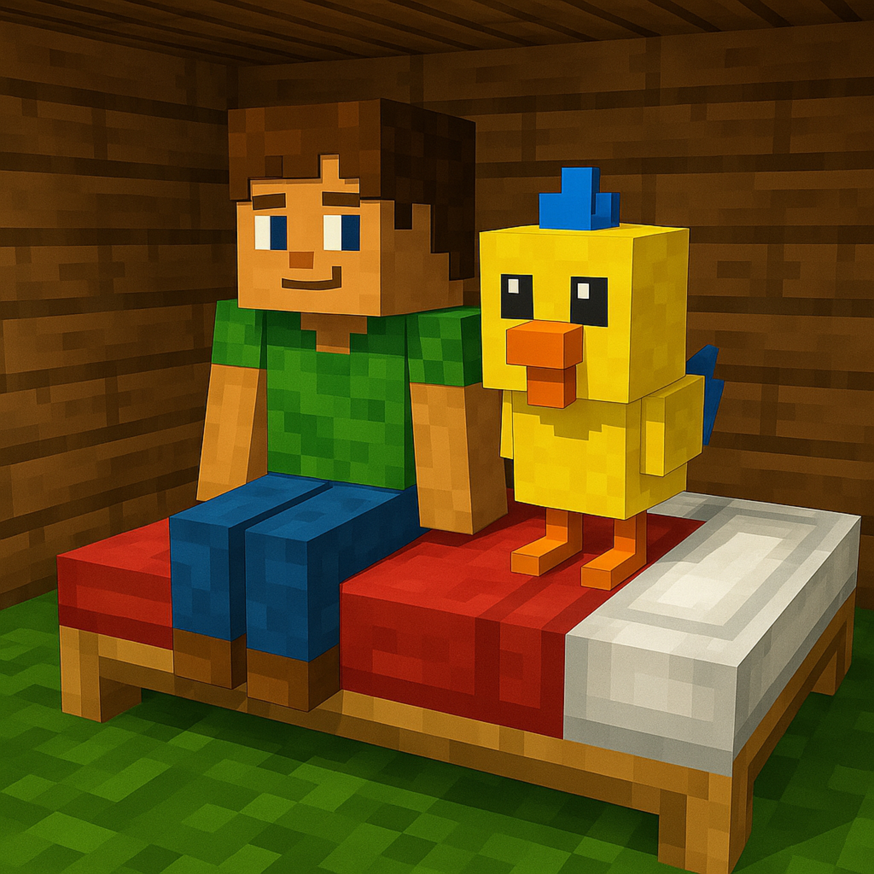 Capitolo 8 – Il Primo Letto | Karlik e le sue Avventure Minecraftiche episode artwork