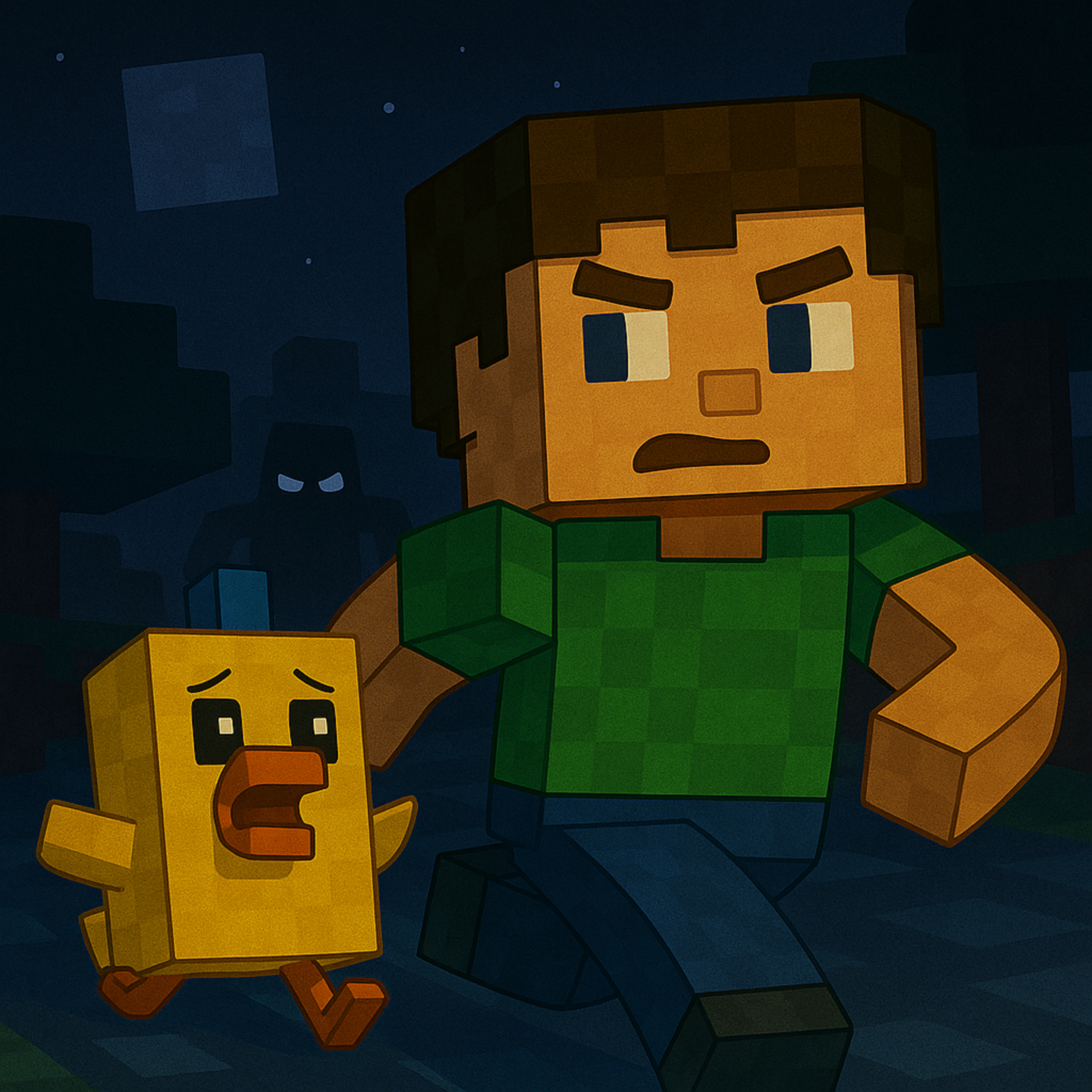 Capitolo 21 – L’Inseguimento nell’Oscurità | Karlik e le sue Avventure Minecraftiche episode artwork