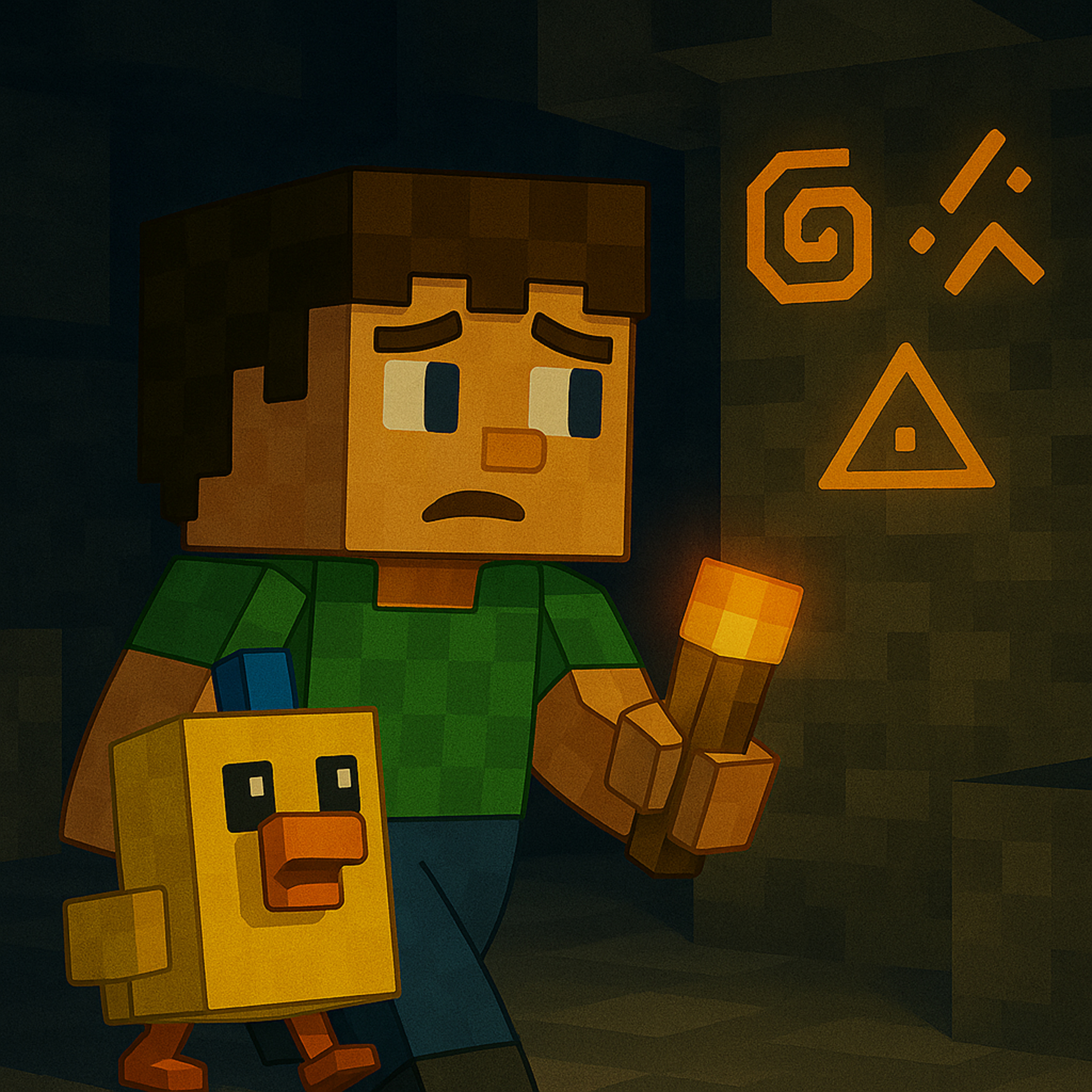 Capitolo 22 – Il Segreto della Caverna | Karlik e le sue Avventure Minecraftiche episode artwork