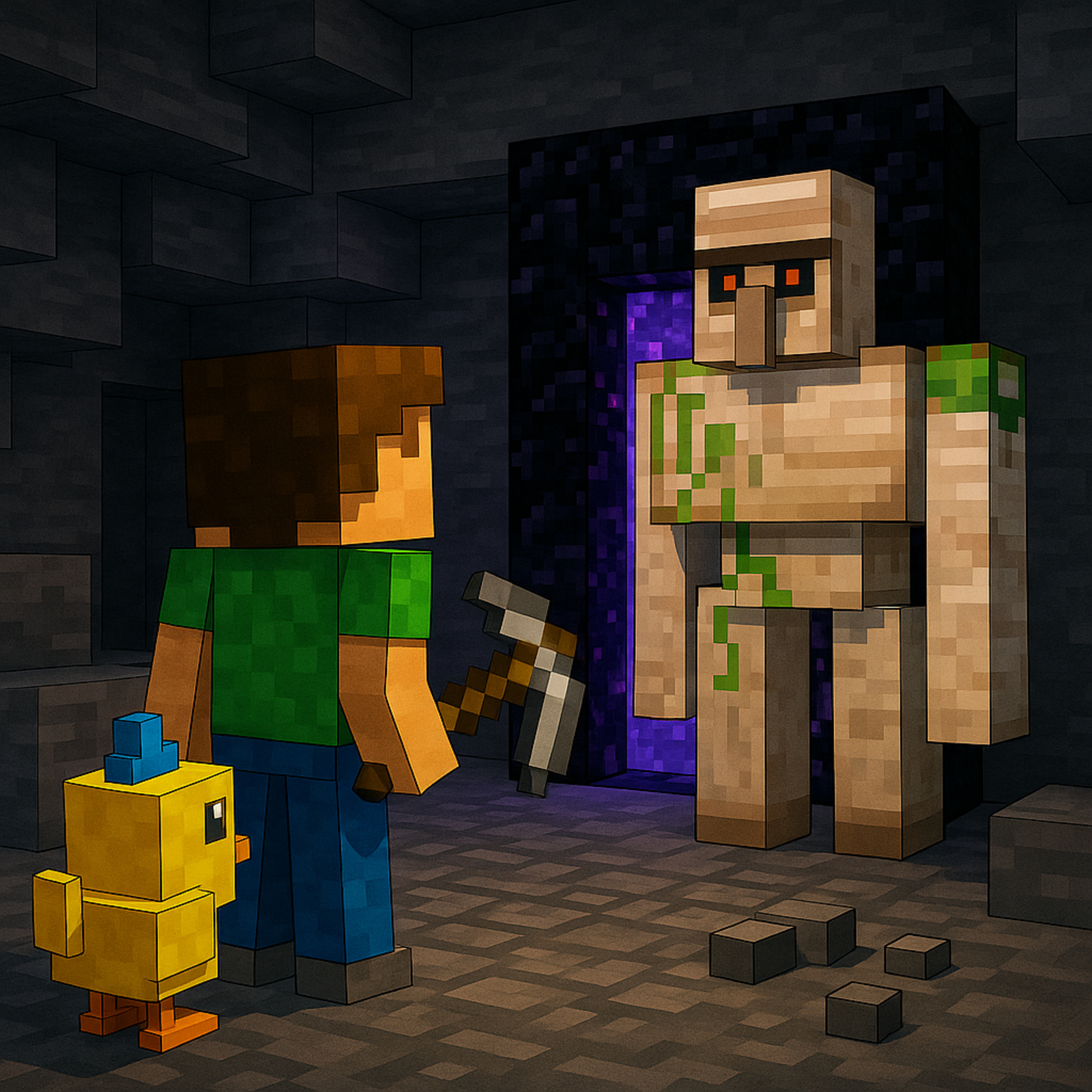 Capitolo 23 – Il Guardiano di Pietra | Karlik e le sue Avventure Minecraftiche episode artwork