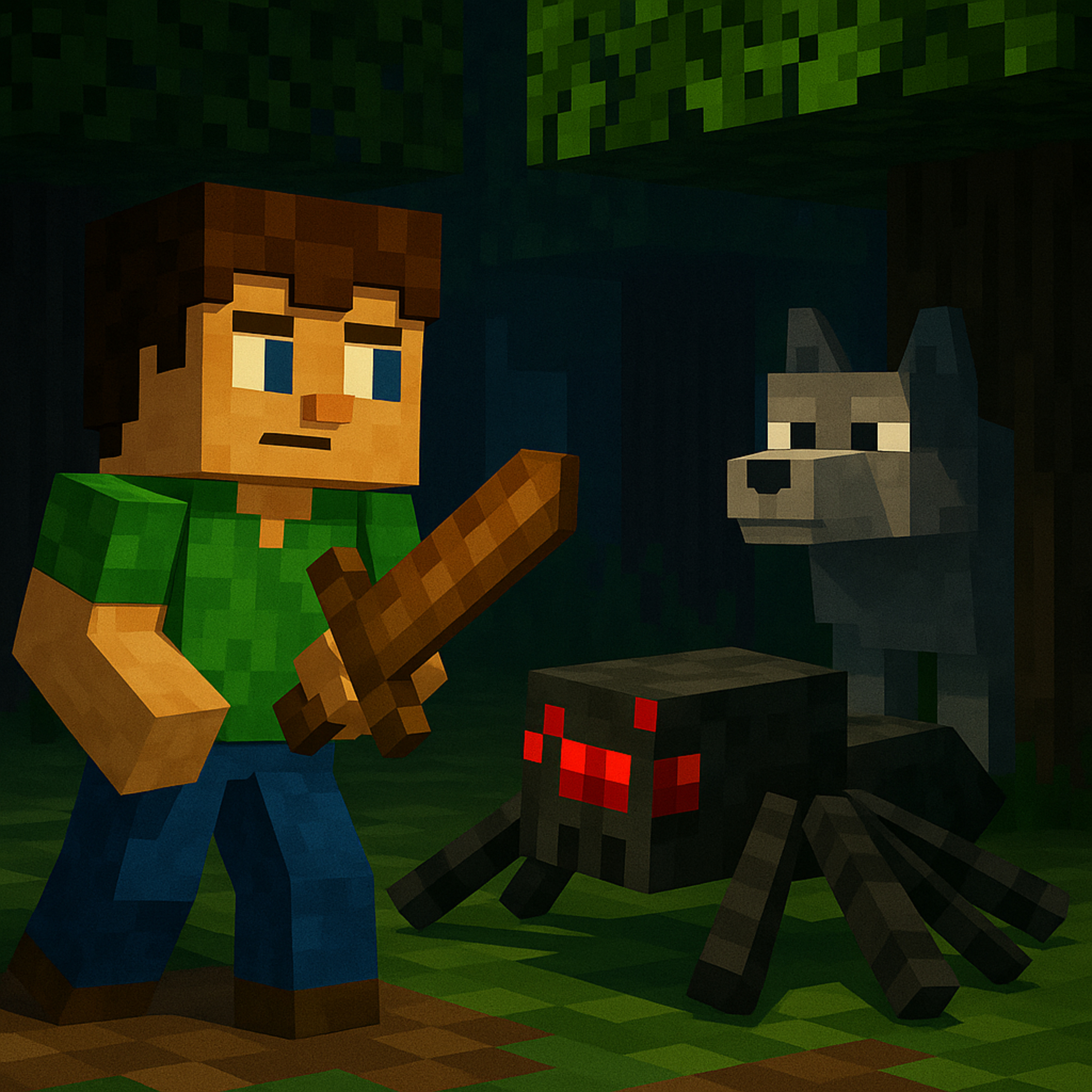Capitolo 24 – L’Ombra della Foresta | Karlik e le sue Avventure Minecraftiche episode artwork