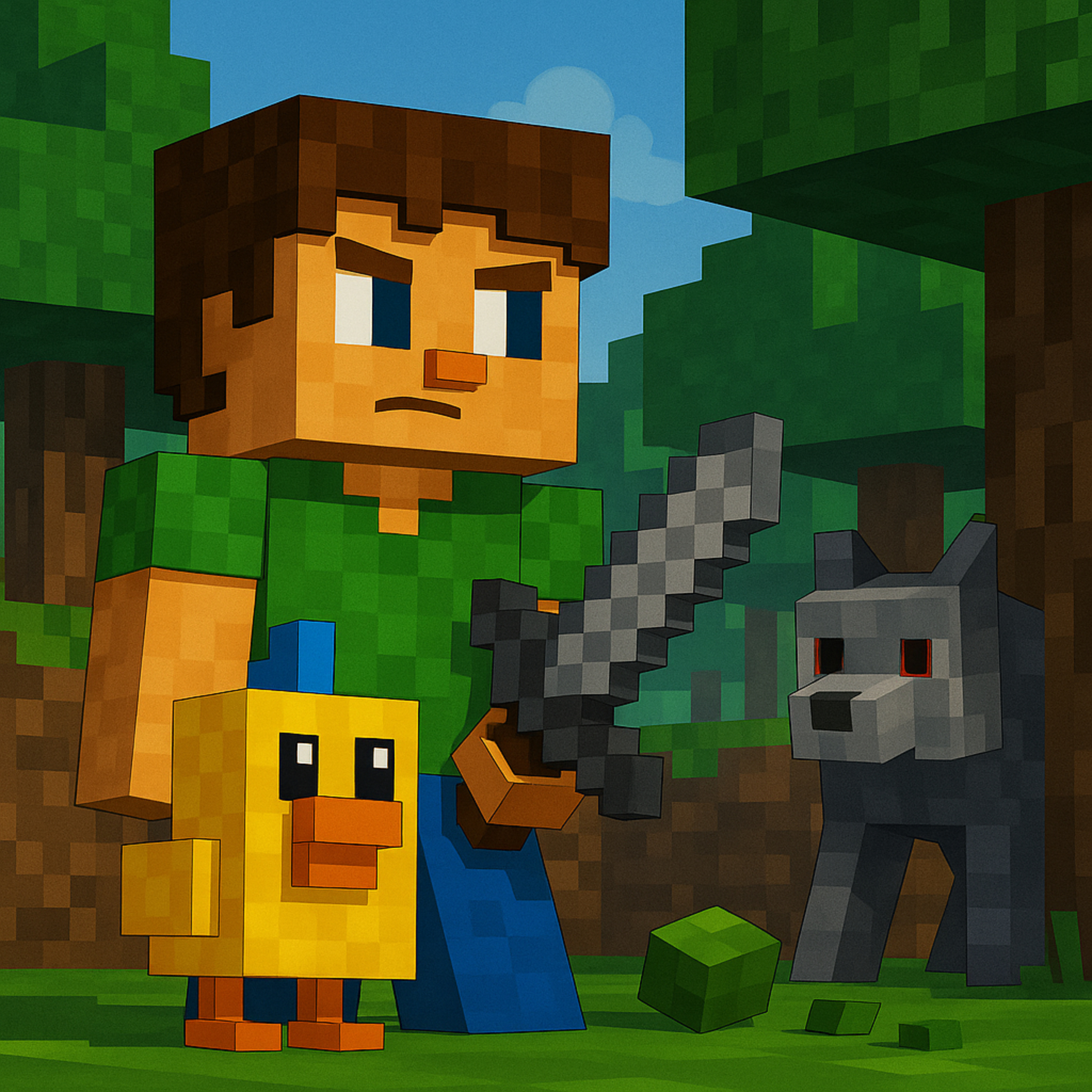 Capitolo 26 – La Spada di Ferro | Karlik e le sue Avventure Minecraftiche episode artwork