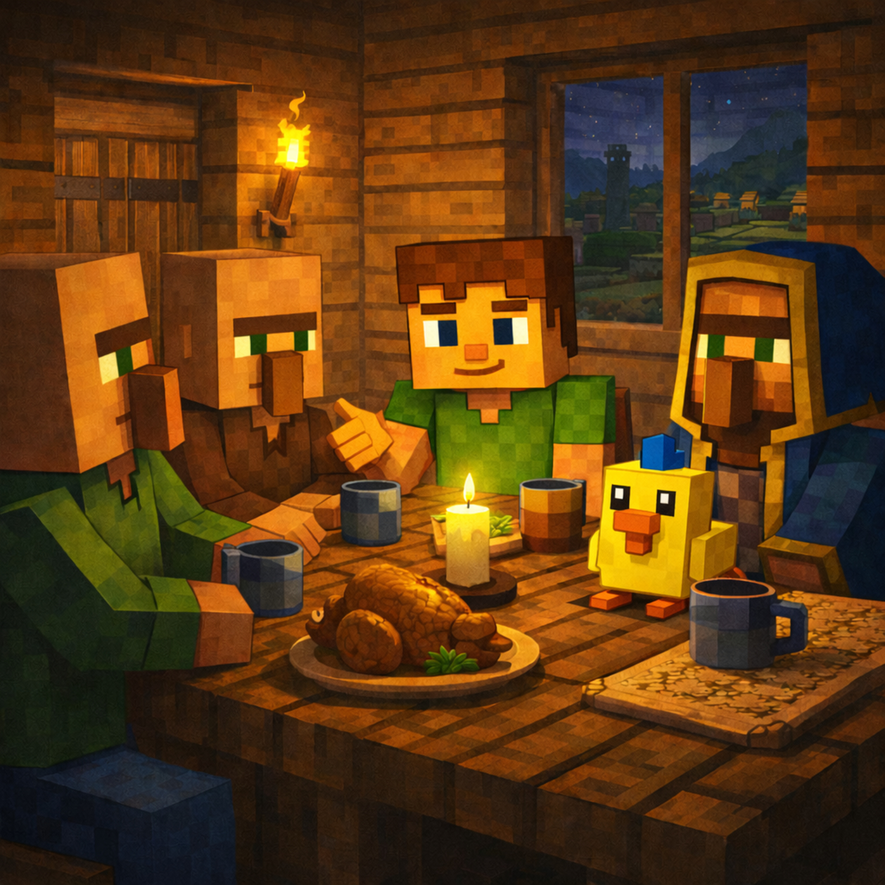 Capitolo 33 – Cena da Tomas | Karlik e le sue Avventure Minecraftiche episode artwork