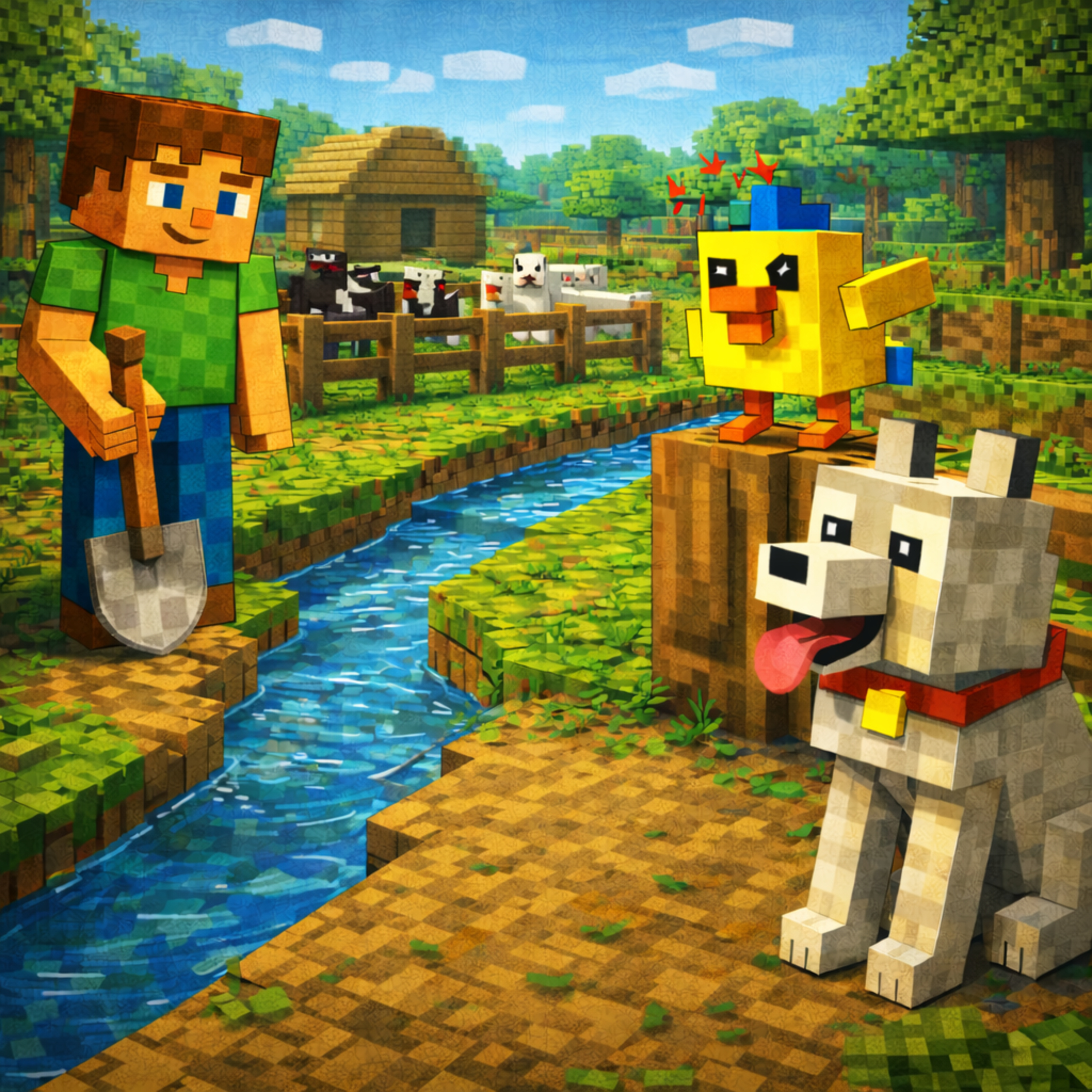Capitolo 37 – Piume gelose | Karlik e le sue Avventure Minecraftiche episode artwork