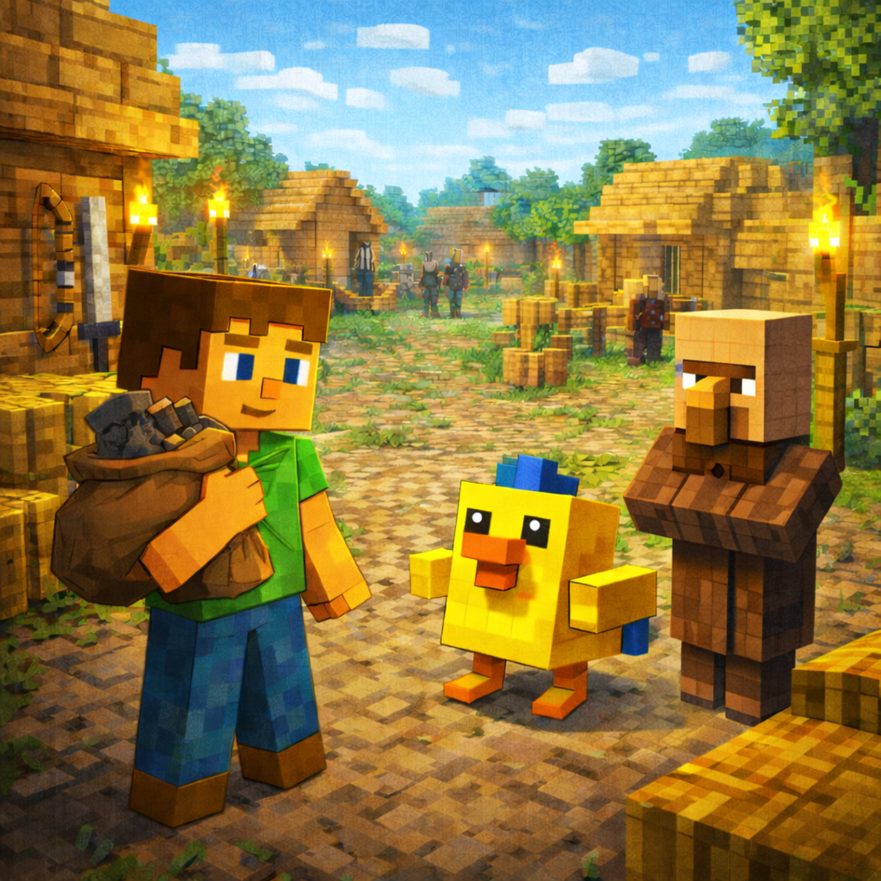 Capitolo 39 – Scambi e tracce | Karlik e le sue Avventure Minecraftiche episode artwork