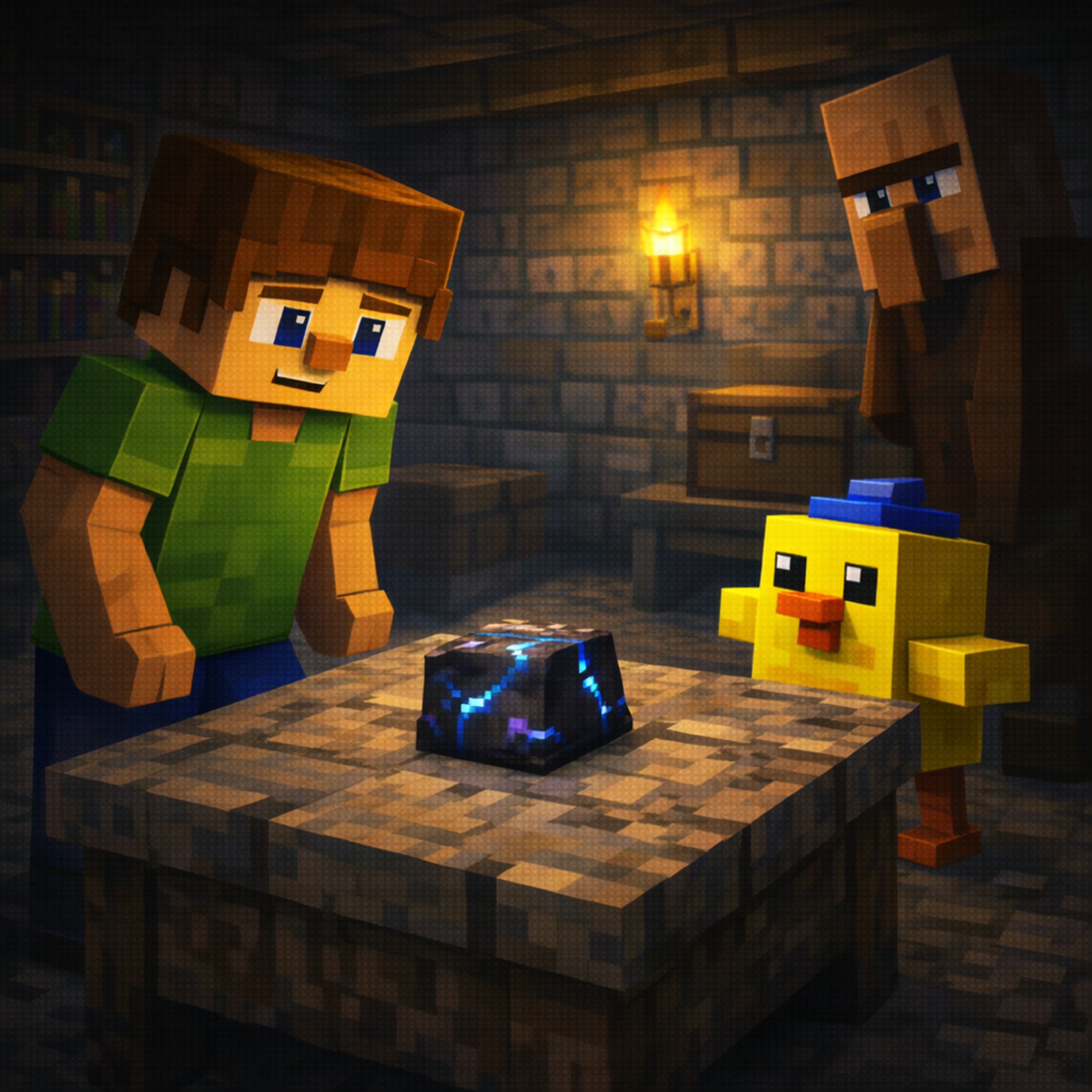 Capitolo 45 – La pietra del sindaco | Karlik e le sue Avventure Minecraftiche episode artwork