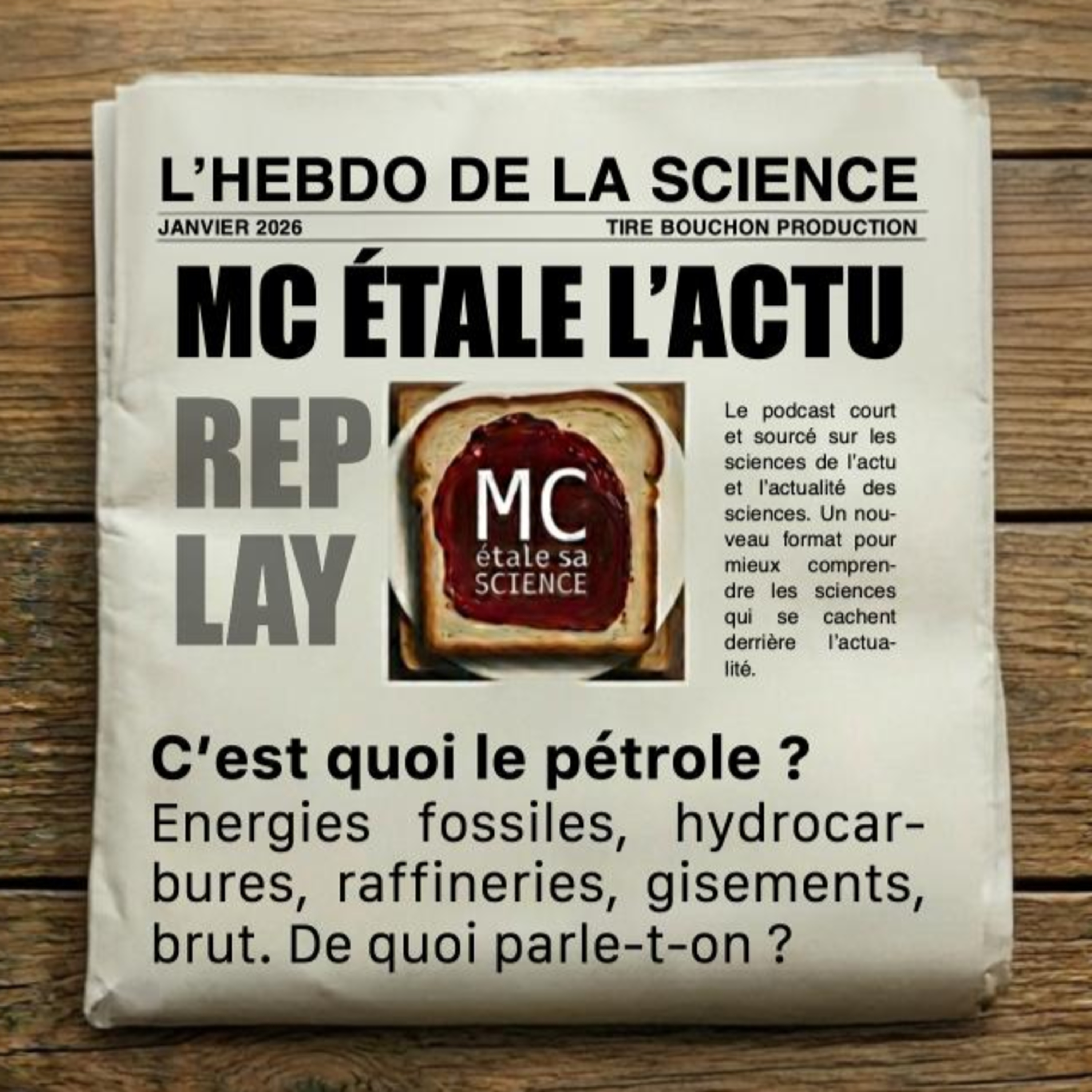 [REPLAY] Qu'est-ce que le pétrole ? episode artwork