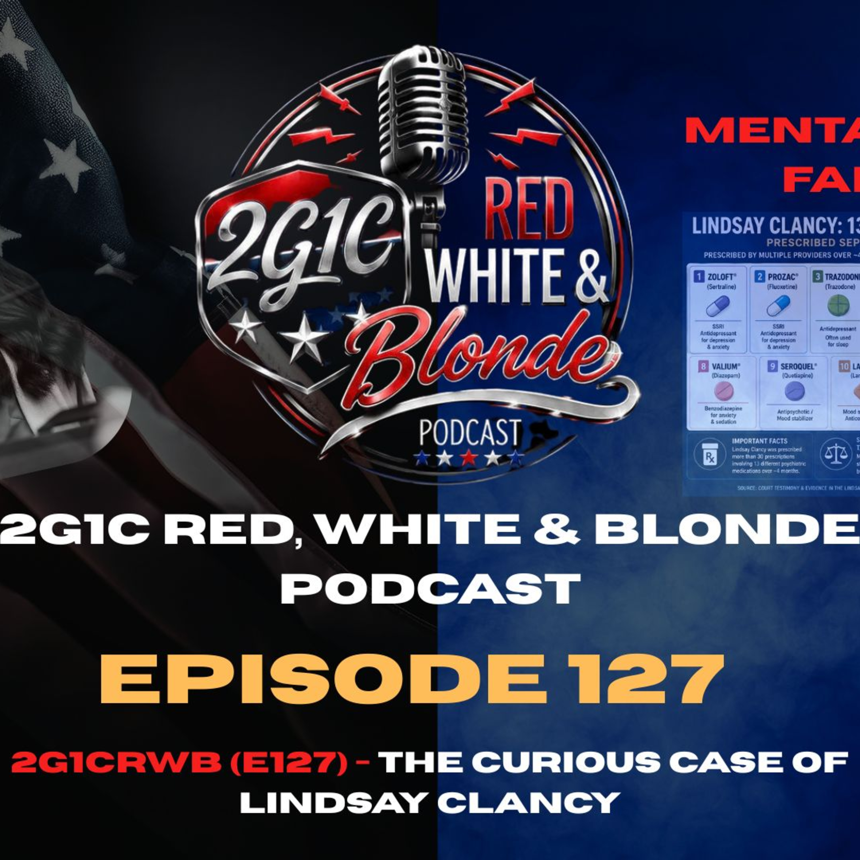 2G1CRWB (E127) - The Curious Case of Lindsay Clancy episode artwork