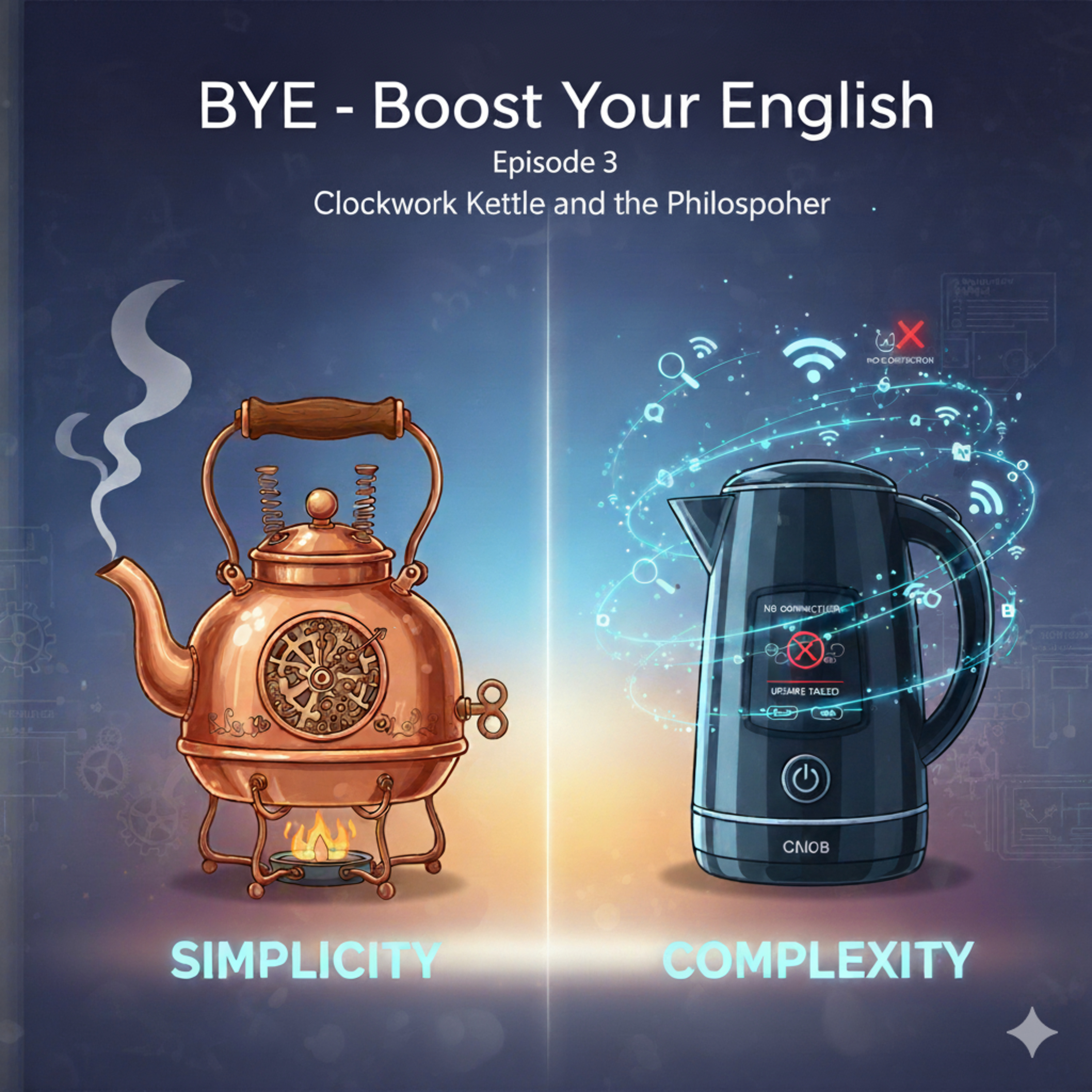 3 - Clockwork Kettle and the Philosopher episode artwork