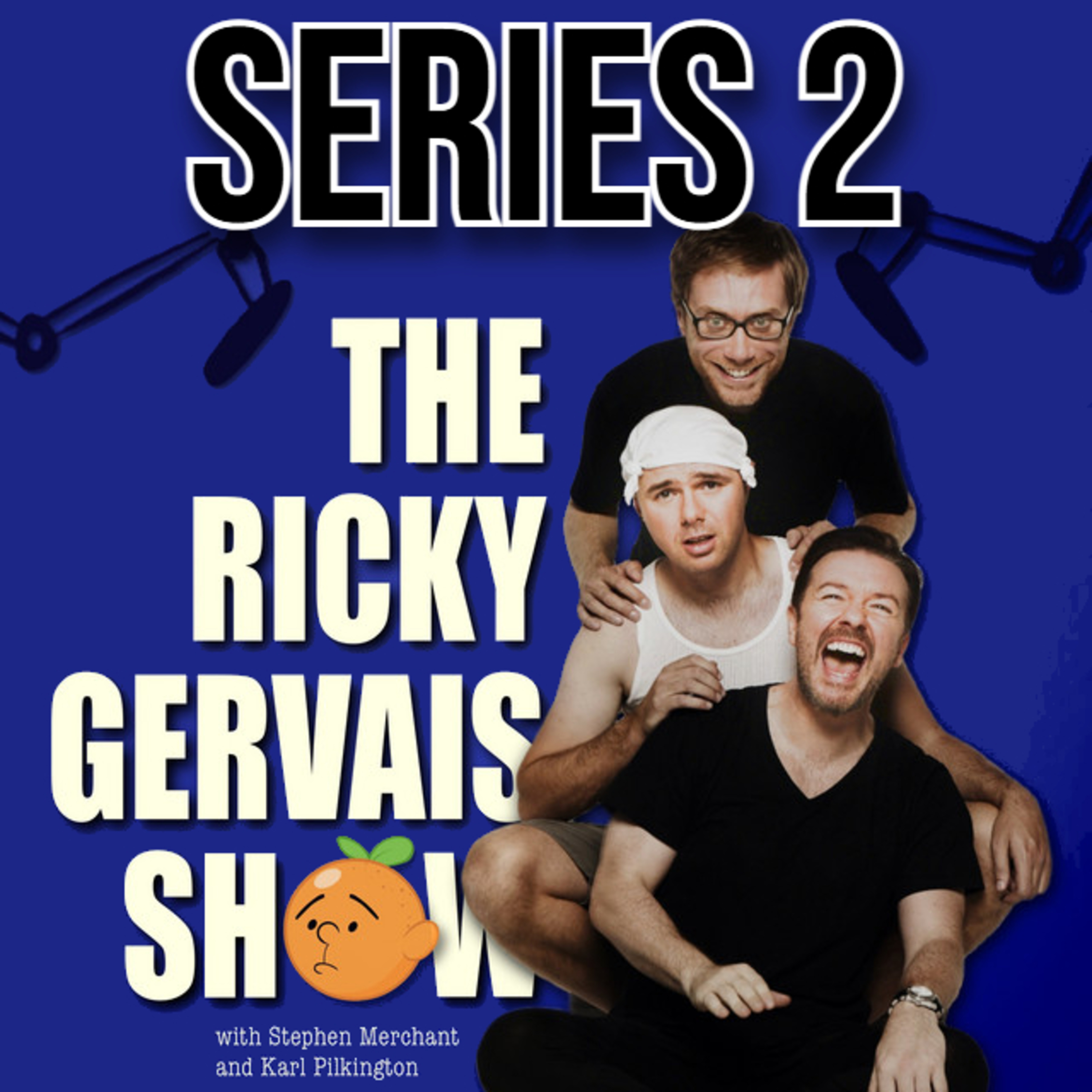 Ricky Gervais Guardian Podcast ALL SERIES 2 - with Karl Pilkington episode artwork