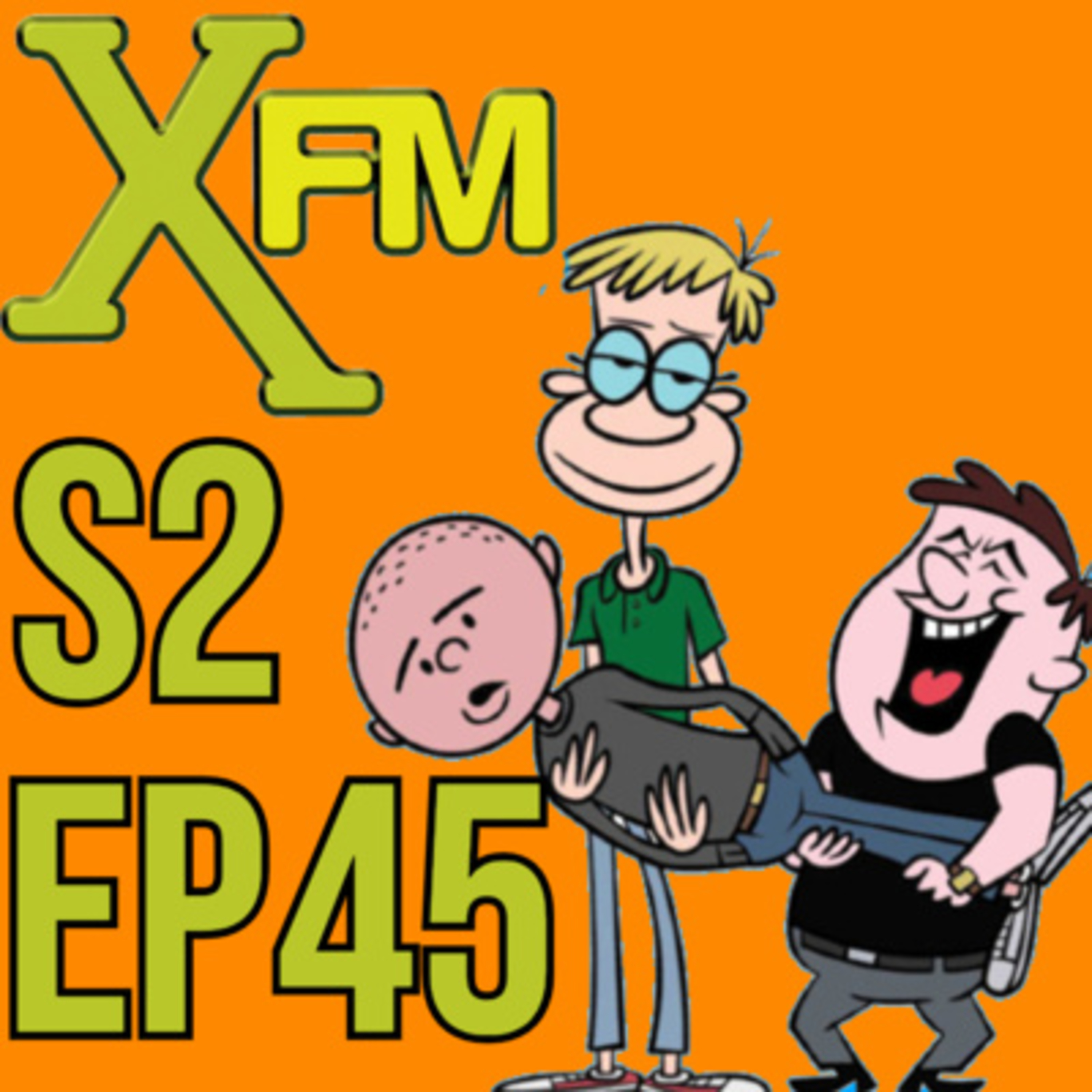 XFM Ricky Gervis Show S2 EP 45 - Karl Pilkington and Stephen Merchant episode artwork