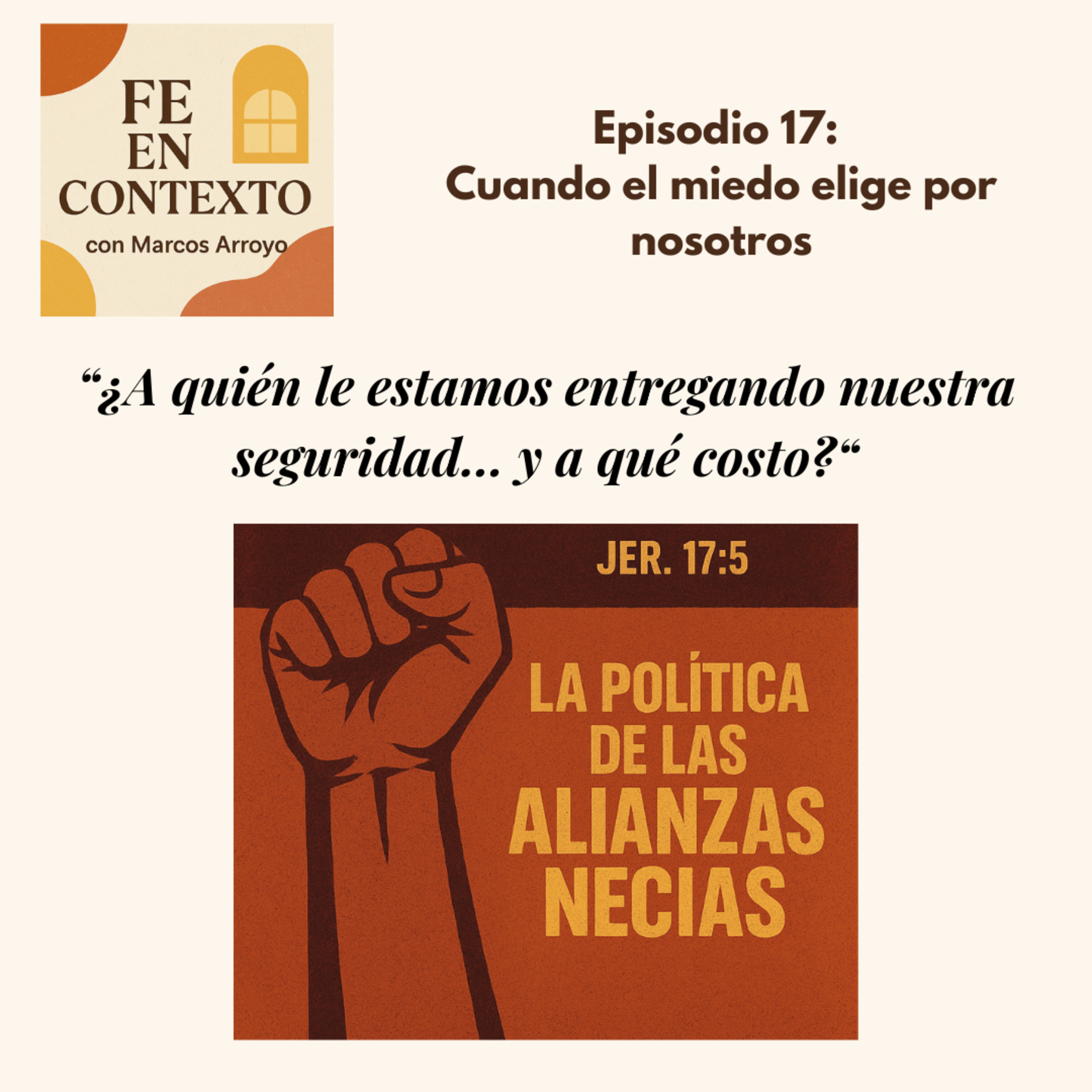 Episodio 17: Cuando el miedo elige por nosotros: Jeremías en clave latinoamericana episode artwork
