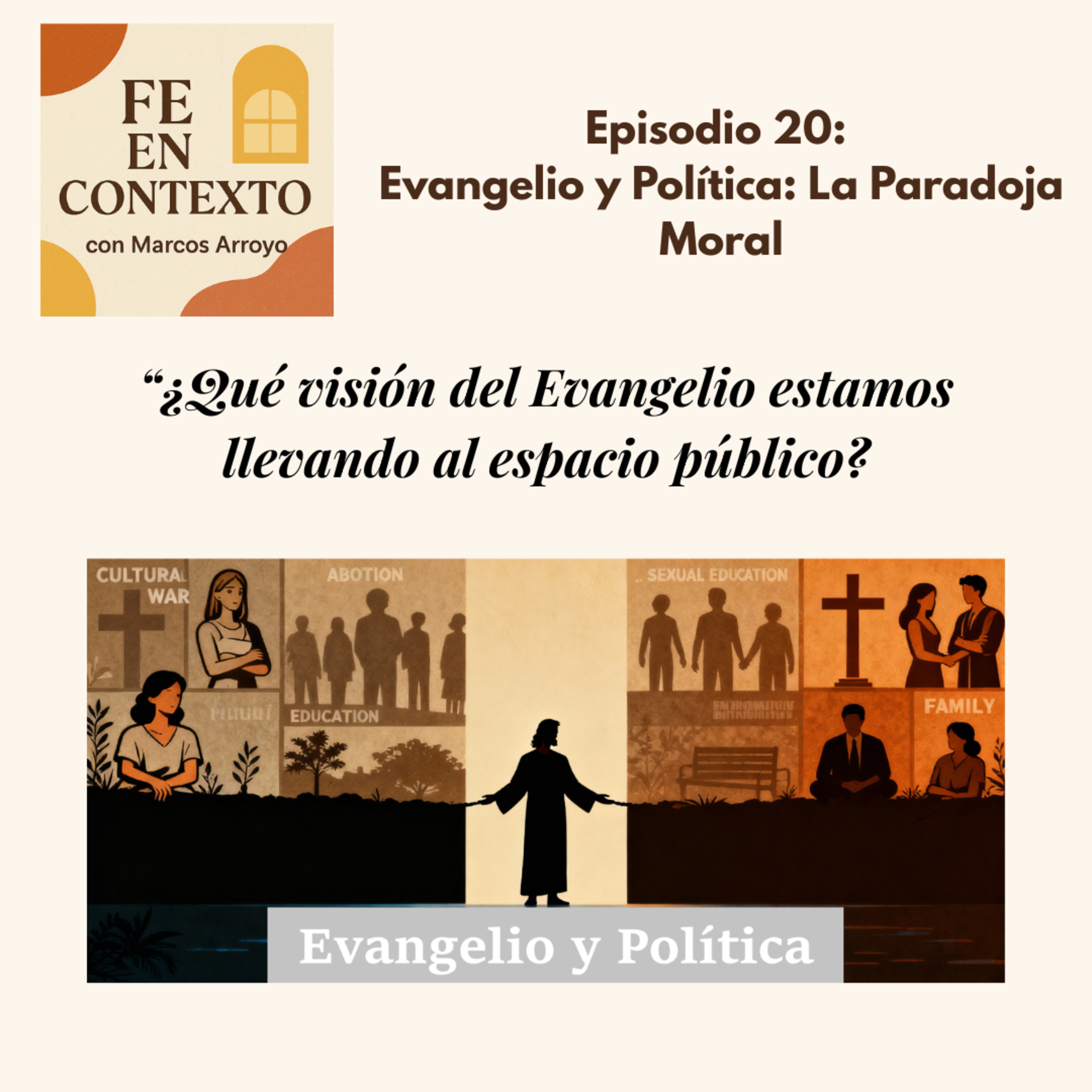 Episodio 20. Evangelio y Política: La Paradoja Moral episode artwork