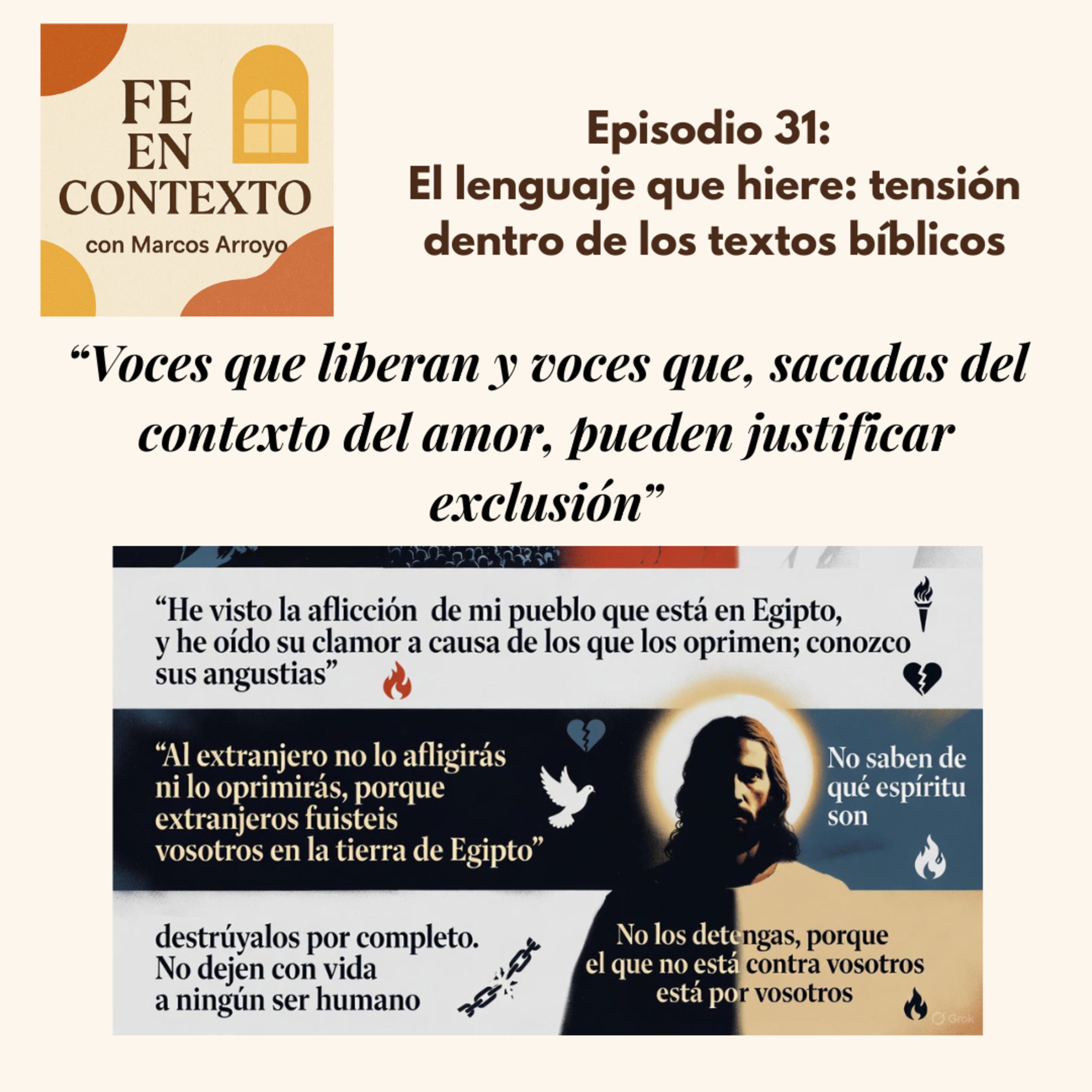 Episodio 31. El lenguaje que hiere: tensión dentro de los textos bíblicos episode artwork