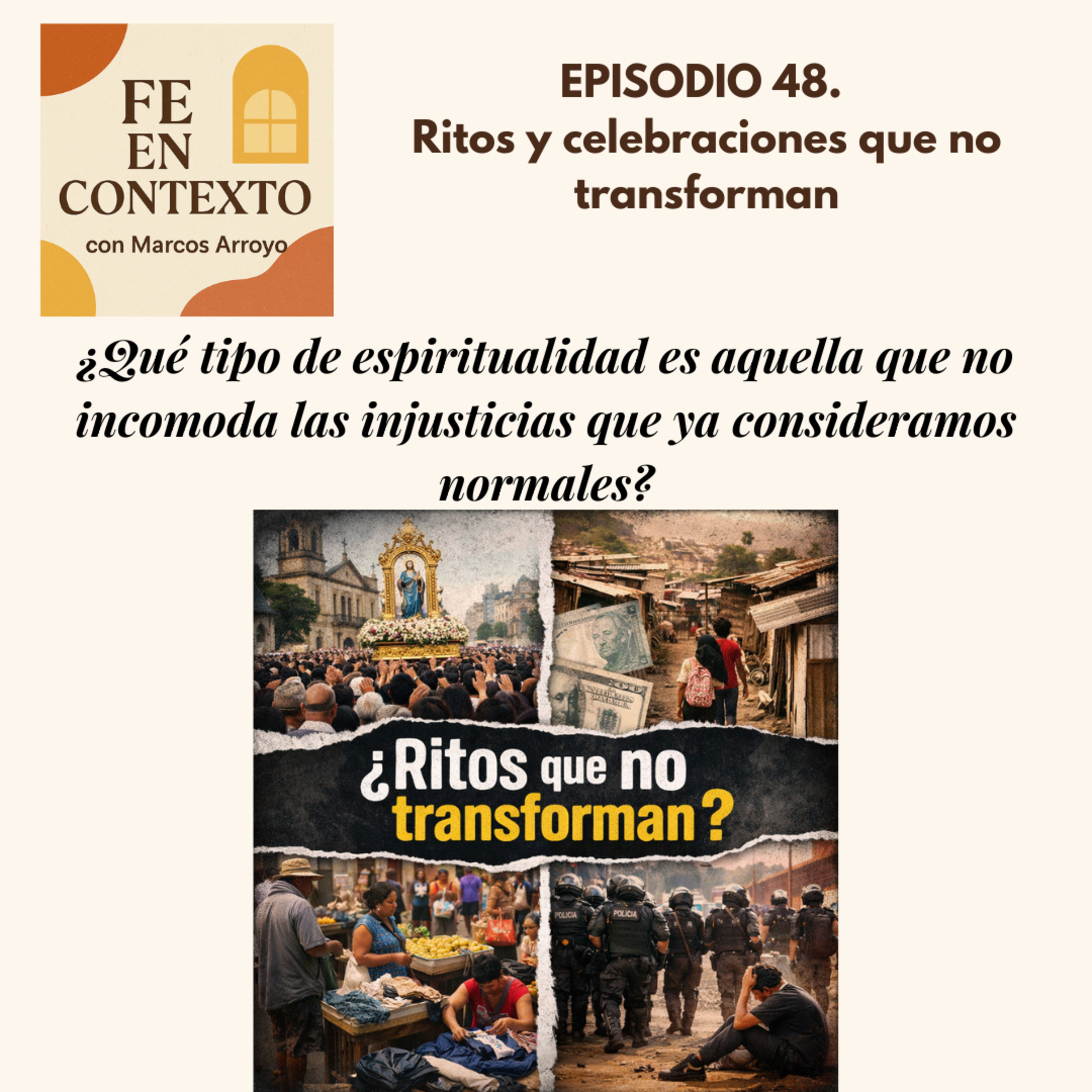 Episodio 48. Ritos y celebraciones que no transforman episode artwork