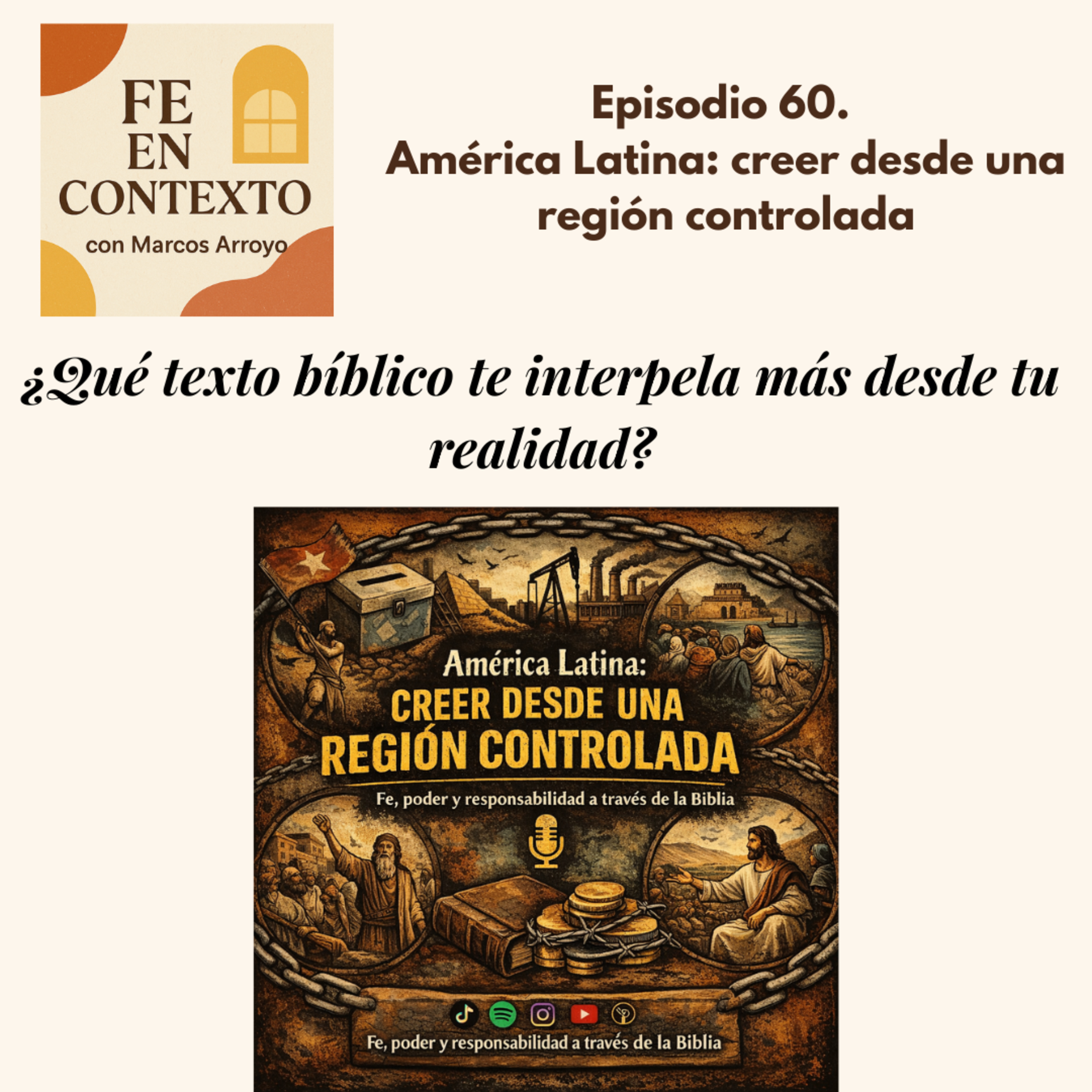 Episodio 60. América Latina: creer desde una región controlada episode artwork