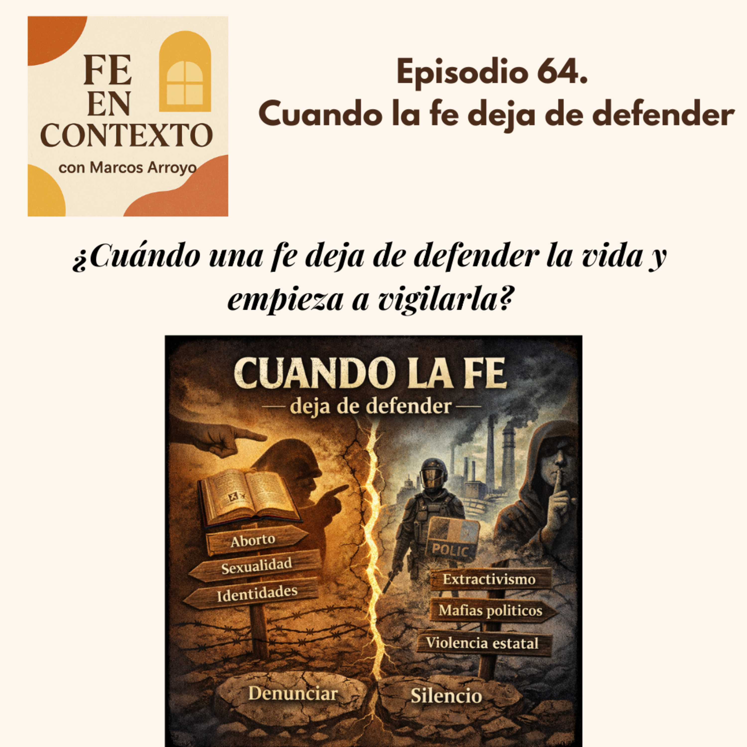 Episodio 64. Cuando la fe deja de defender episode artwork